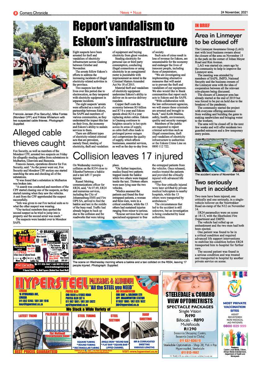 Comaro Chronicle 24 November 2021 page 8