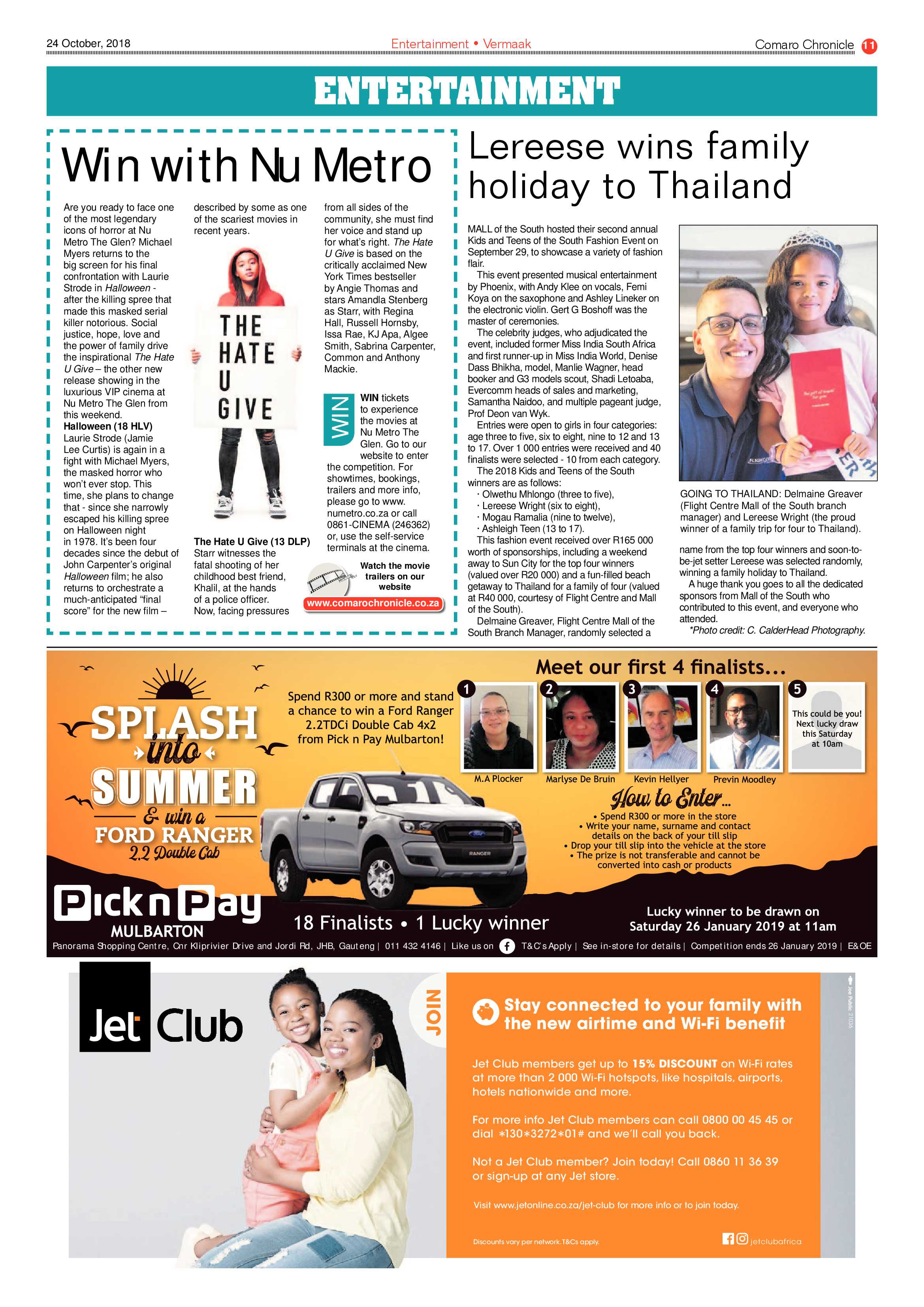 Comaro Chronicle 24 October 2018 page 11