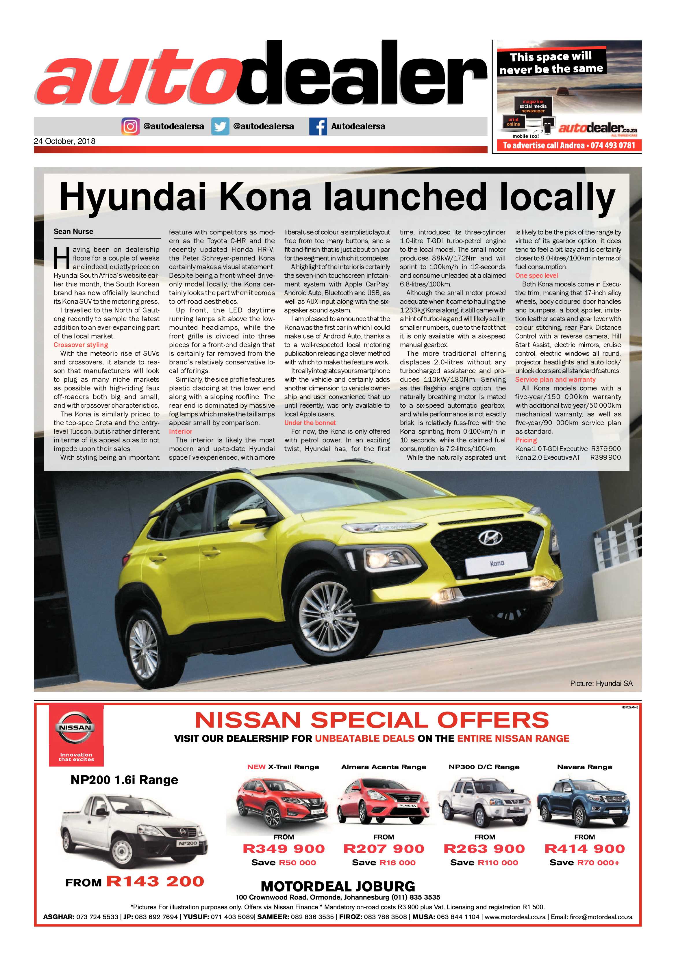 Comaro Chronicle 24 October 2018 page 23