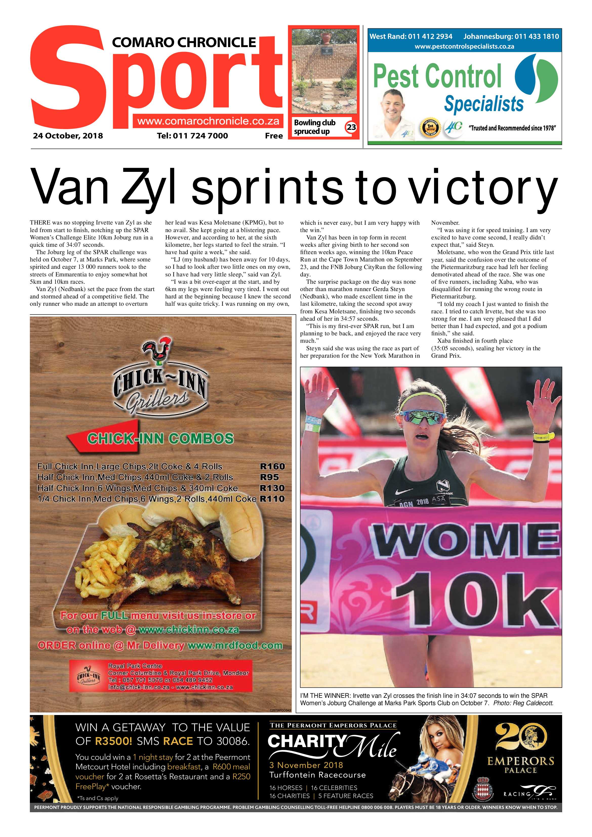Comaro Chronicle 24 October 2018 page 28