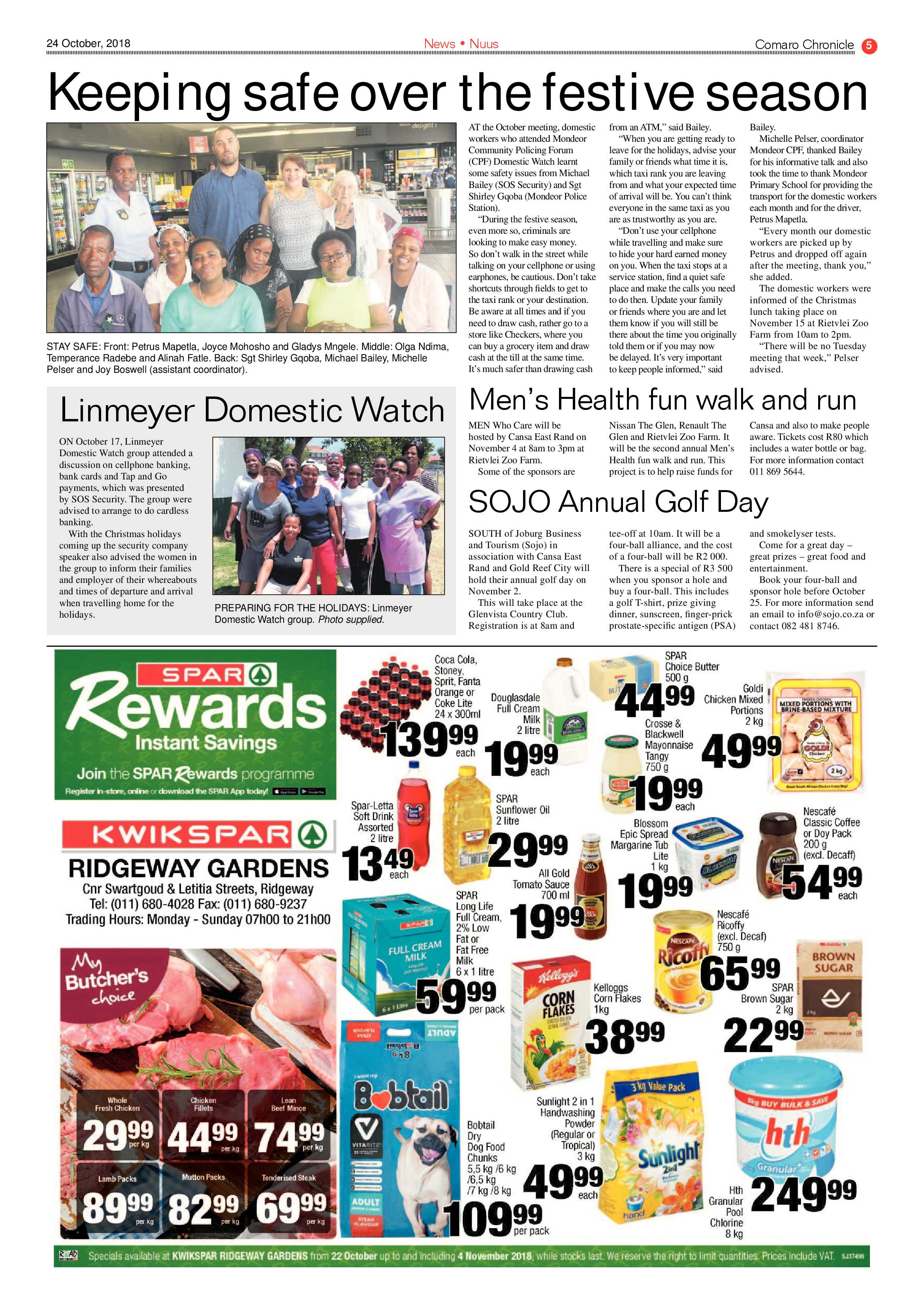 Comaro Chronicle 24 October 2018 page 5