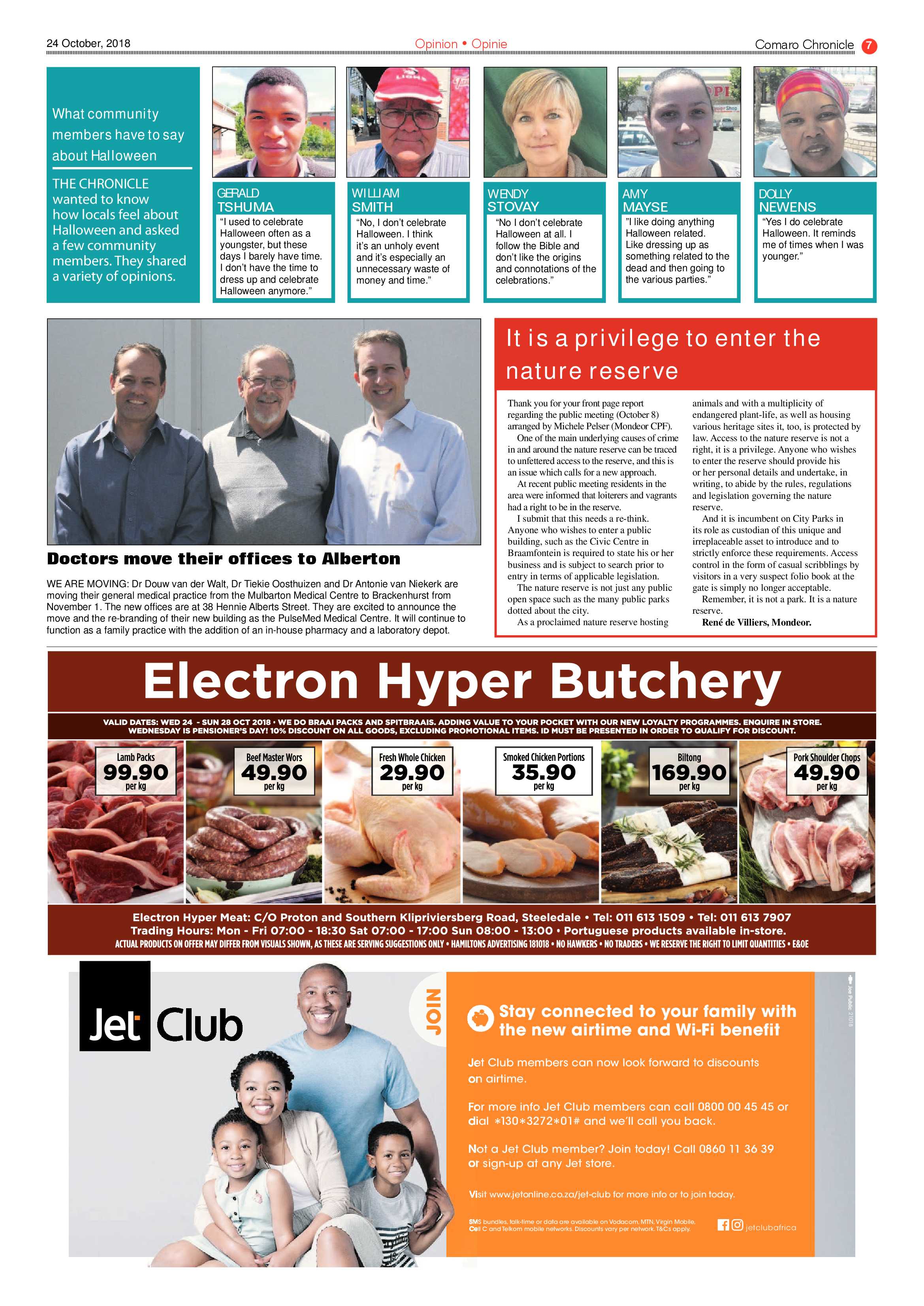 Comaro Chronicle 24 October 2018 page 7