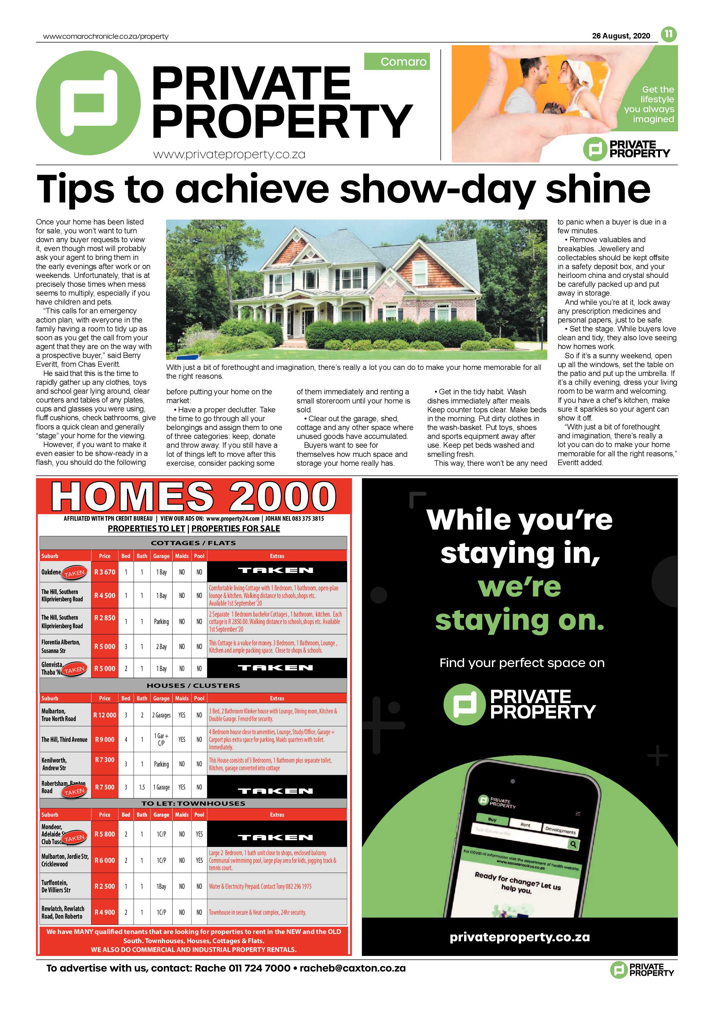 Comaro Chronicle 25 August 2020 page 11