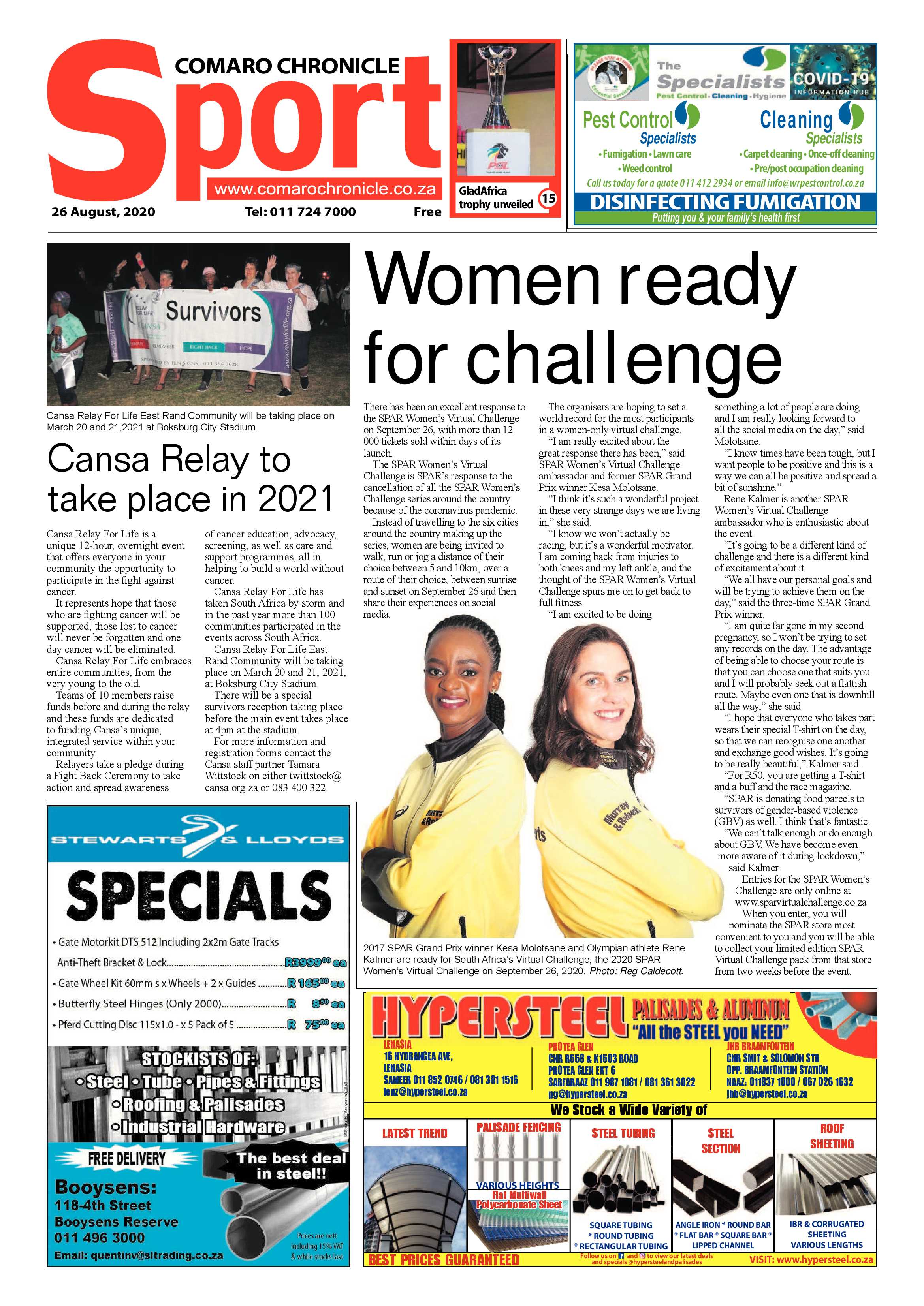 Comaro Chronicle 25 August 2020 page 16