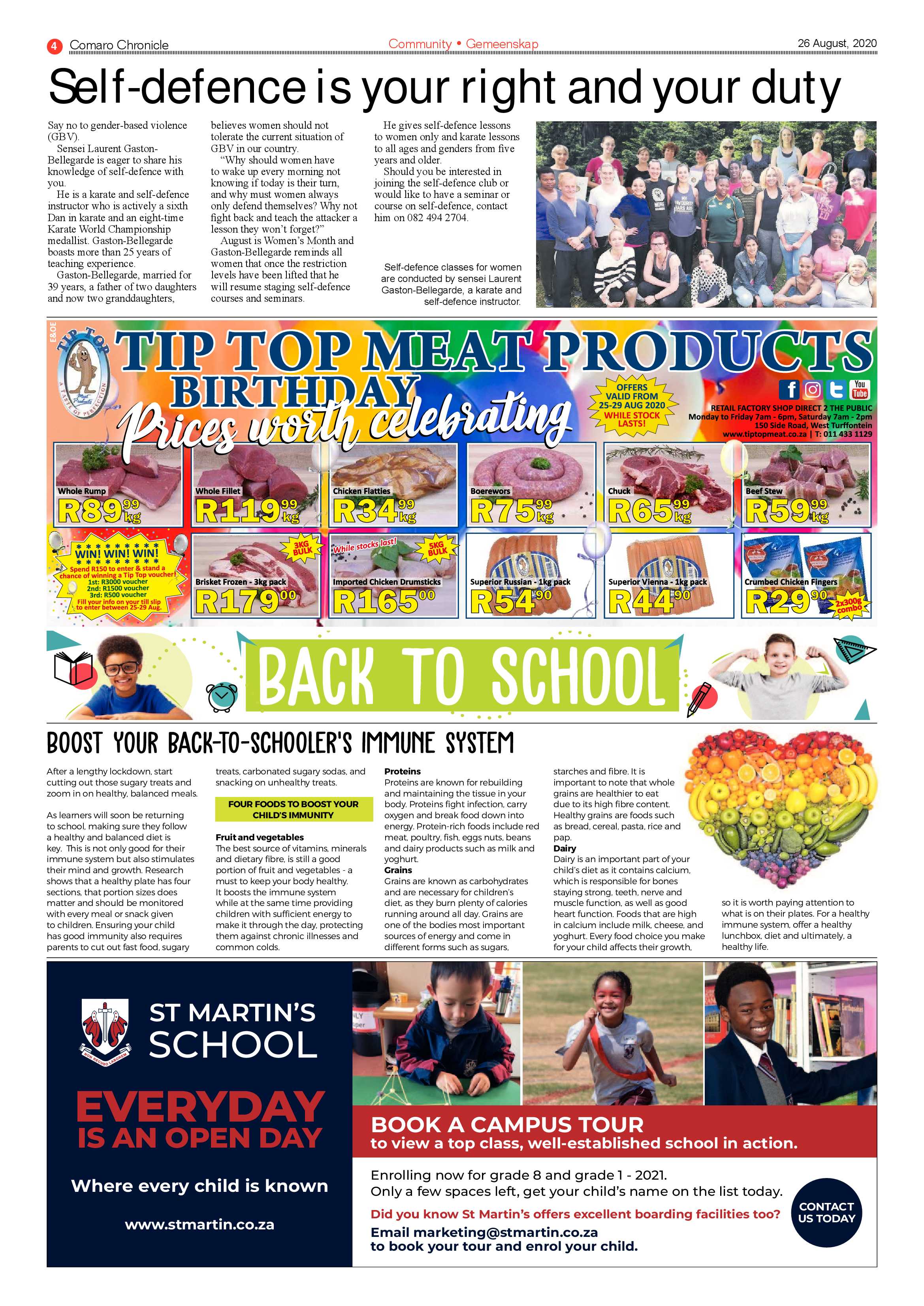 Comaro Chronicle 25 August 2020 page 4