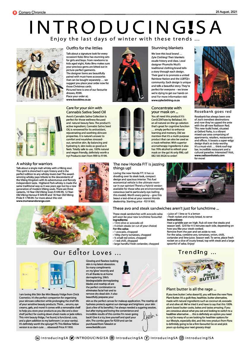 Comaro Chronicle 25 August 2021 page 10