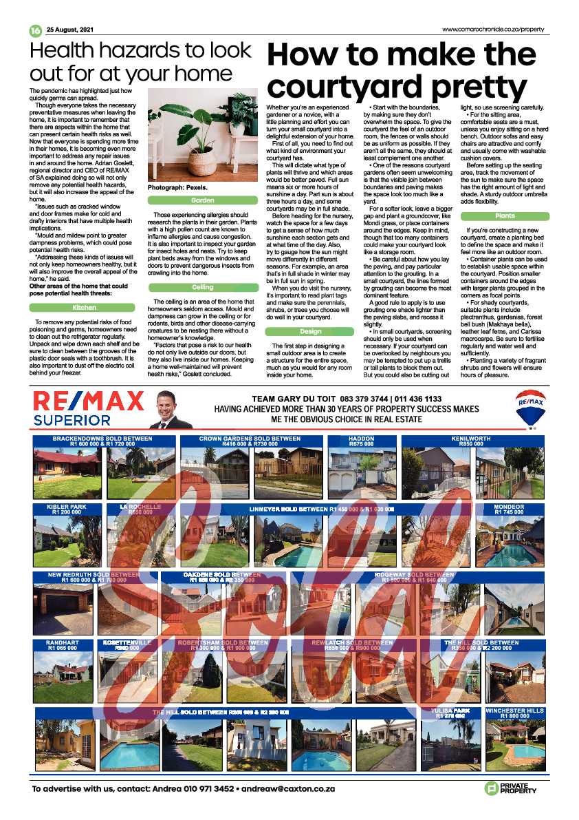 Comaro Chronicle 25 August 2021 page 18