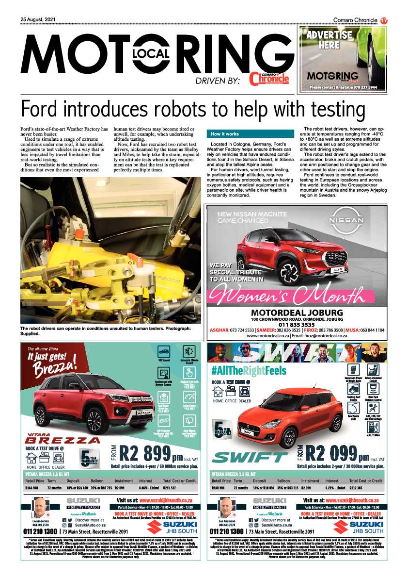 Comaro Chronicle 25 August 2021 page 19