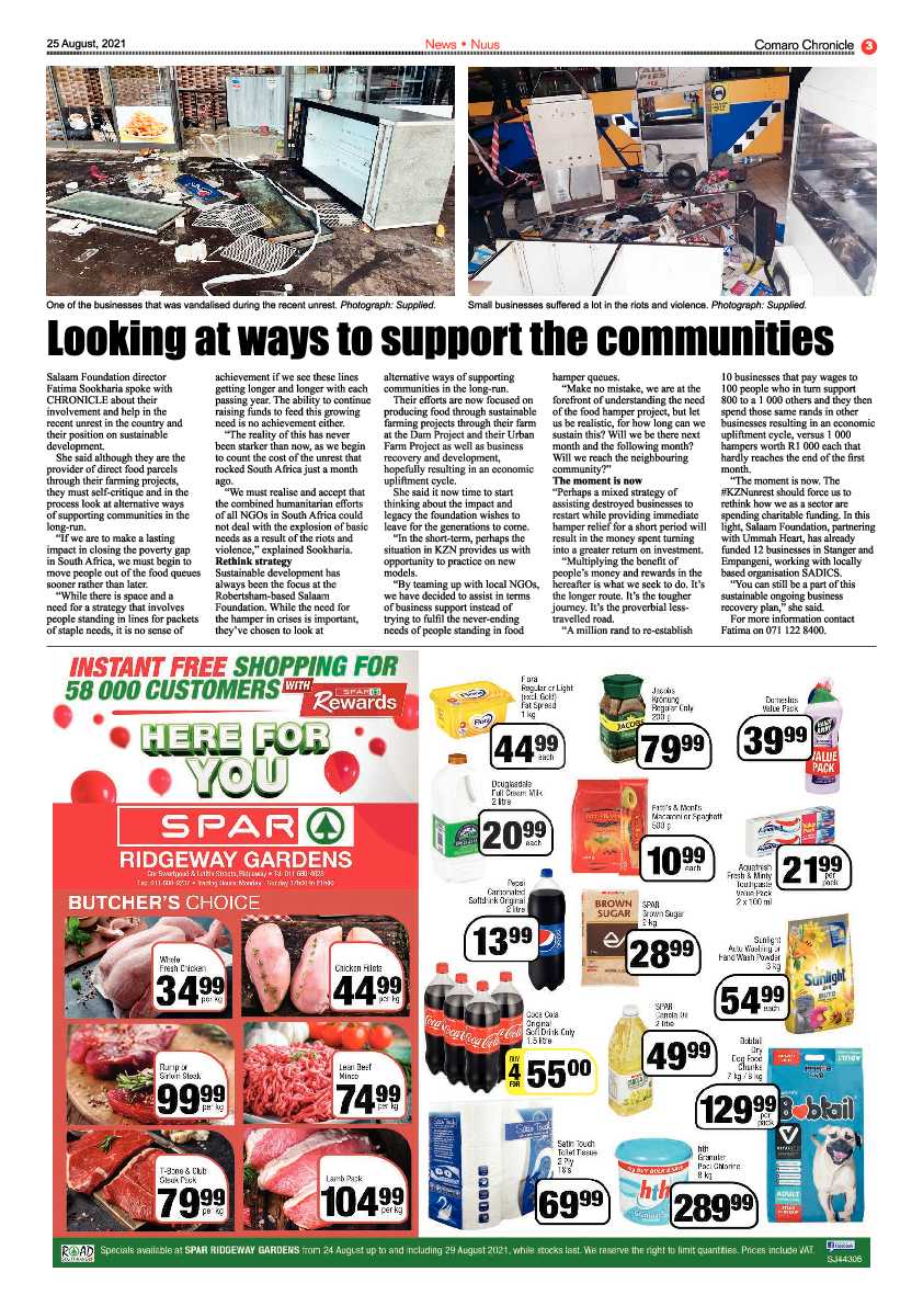 Comaro Chronicle 25 August 2021 page 5