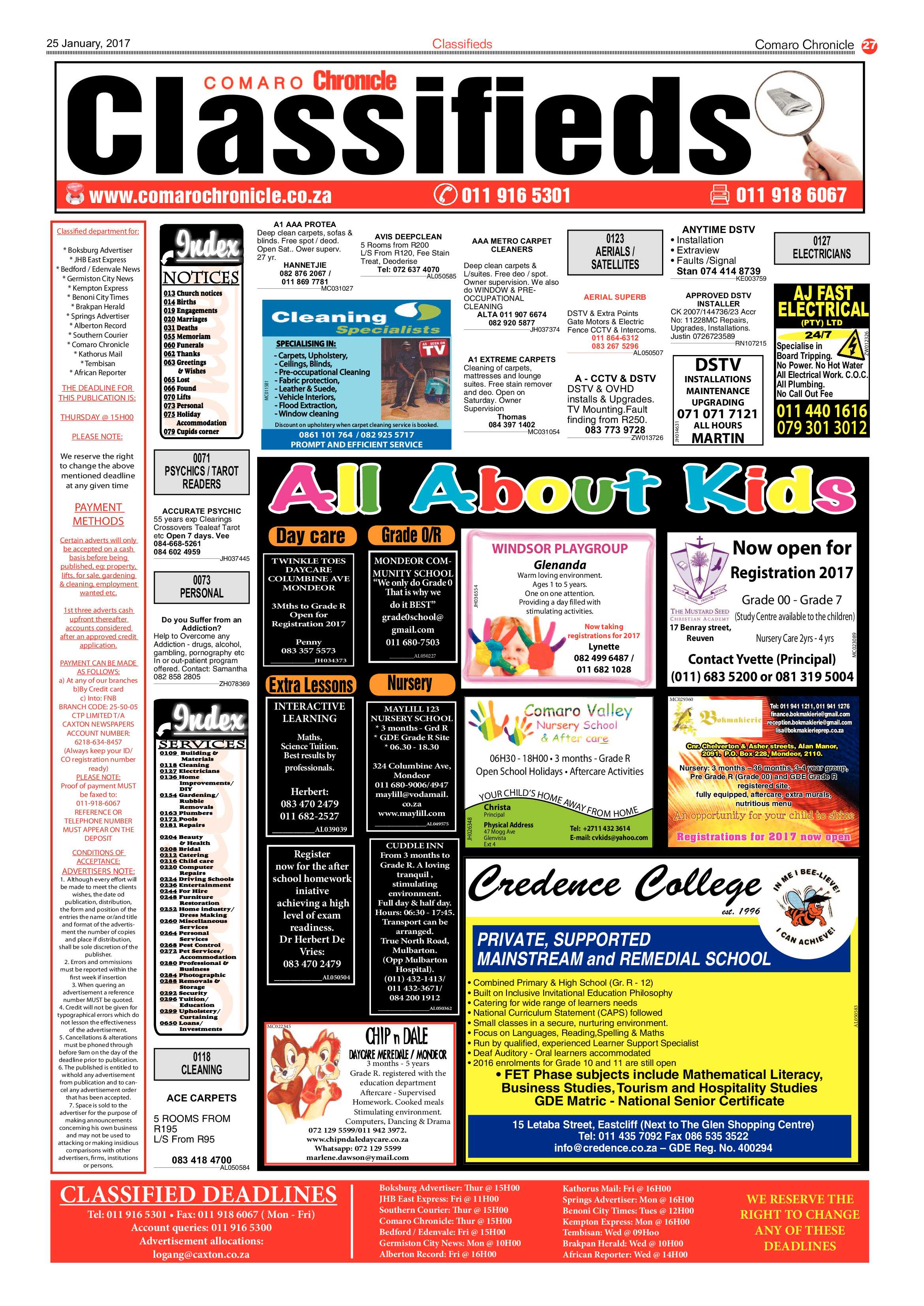 Comaro Chronicle 25 January 2017 page 27