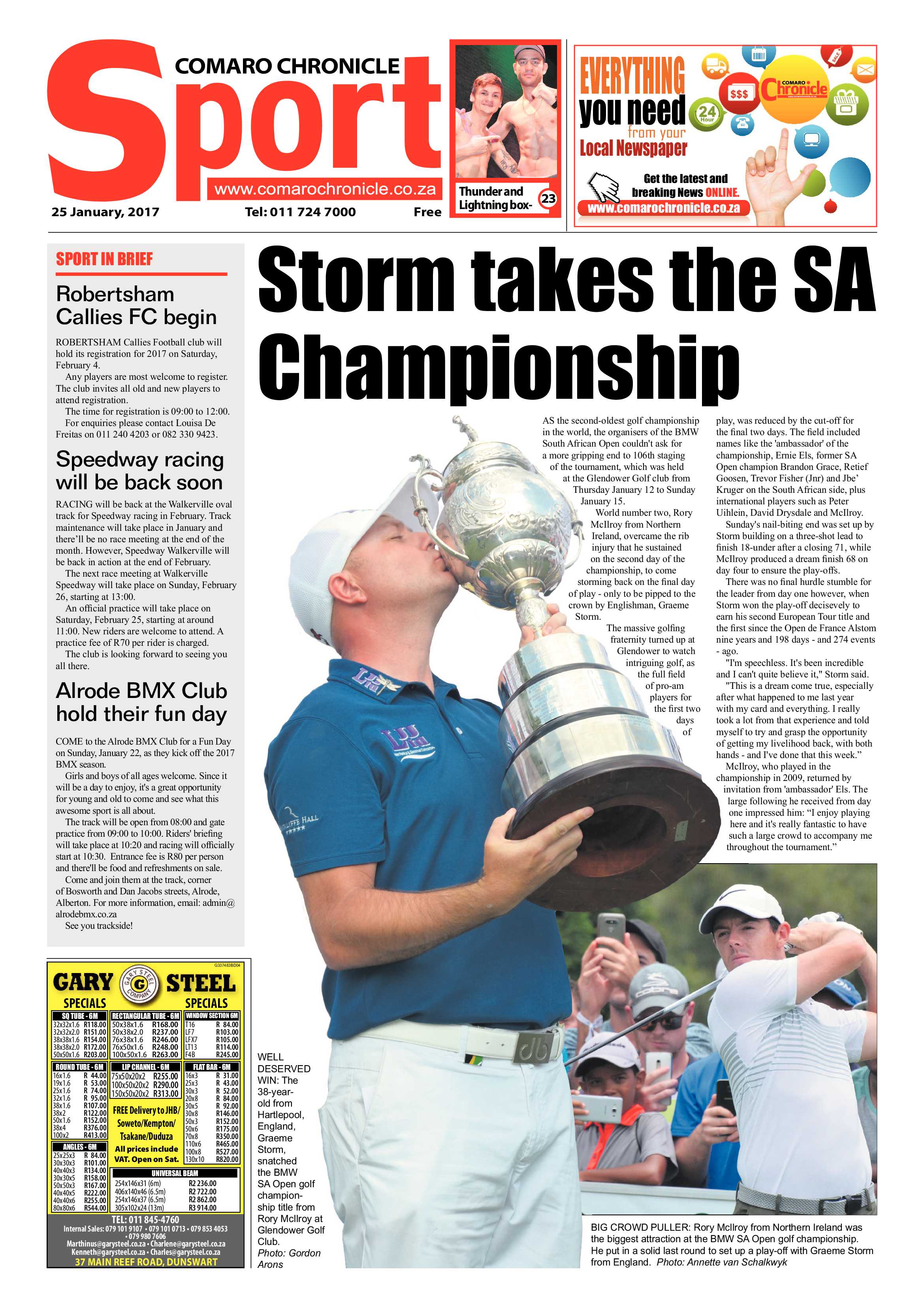 Comaro Chronicle 25 January 2017 page 32
