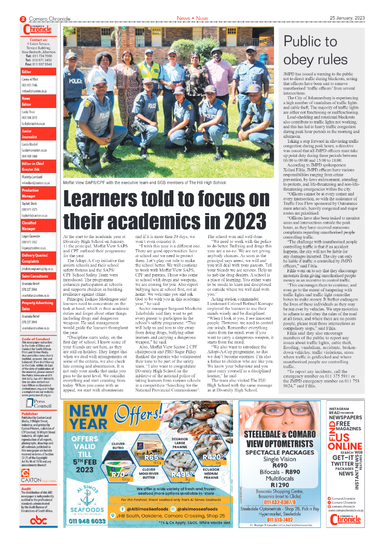 Comaro Chronicle 25 January 2023 page 4