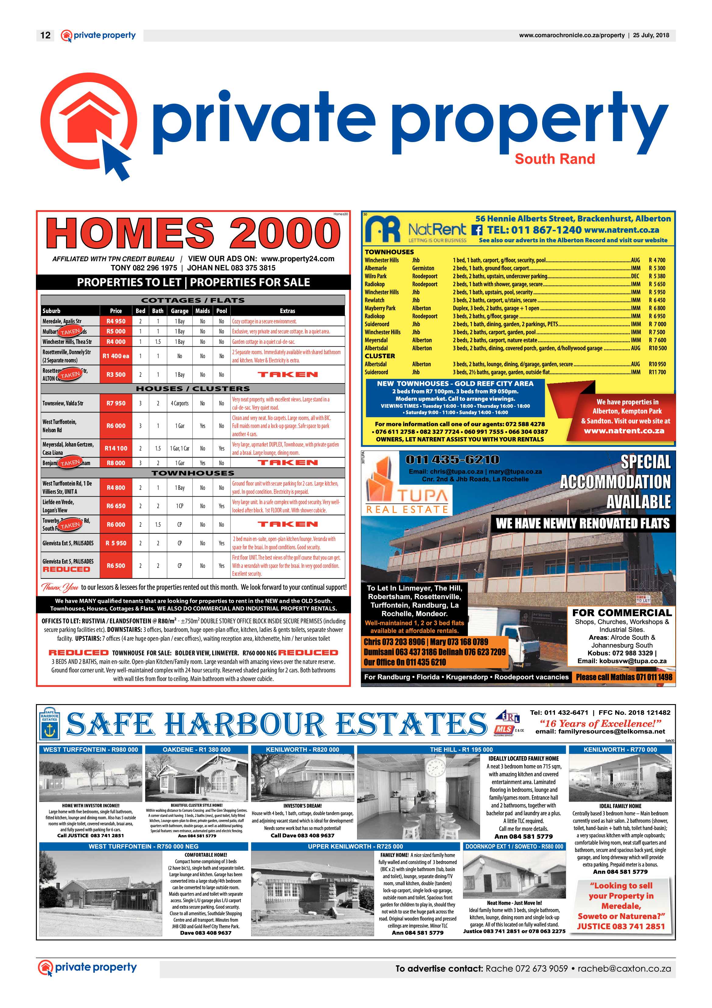 Comaro Chronicle 25 July 2018 page 12