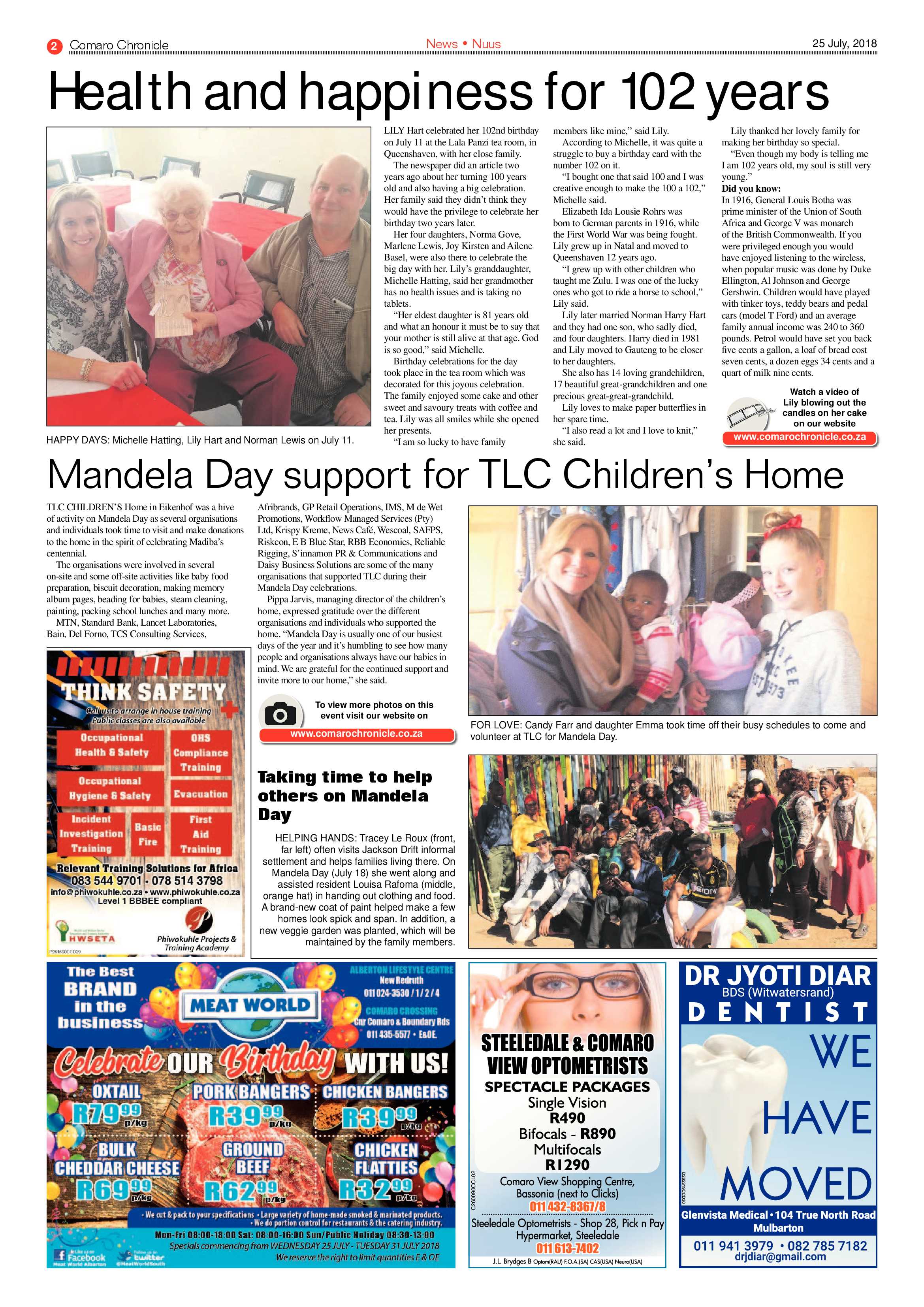 Comaro Chronicle 25 July 2018 page 2
