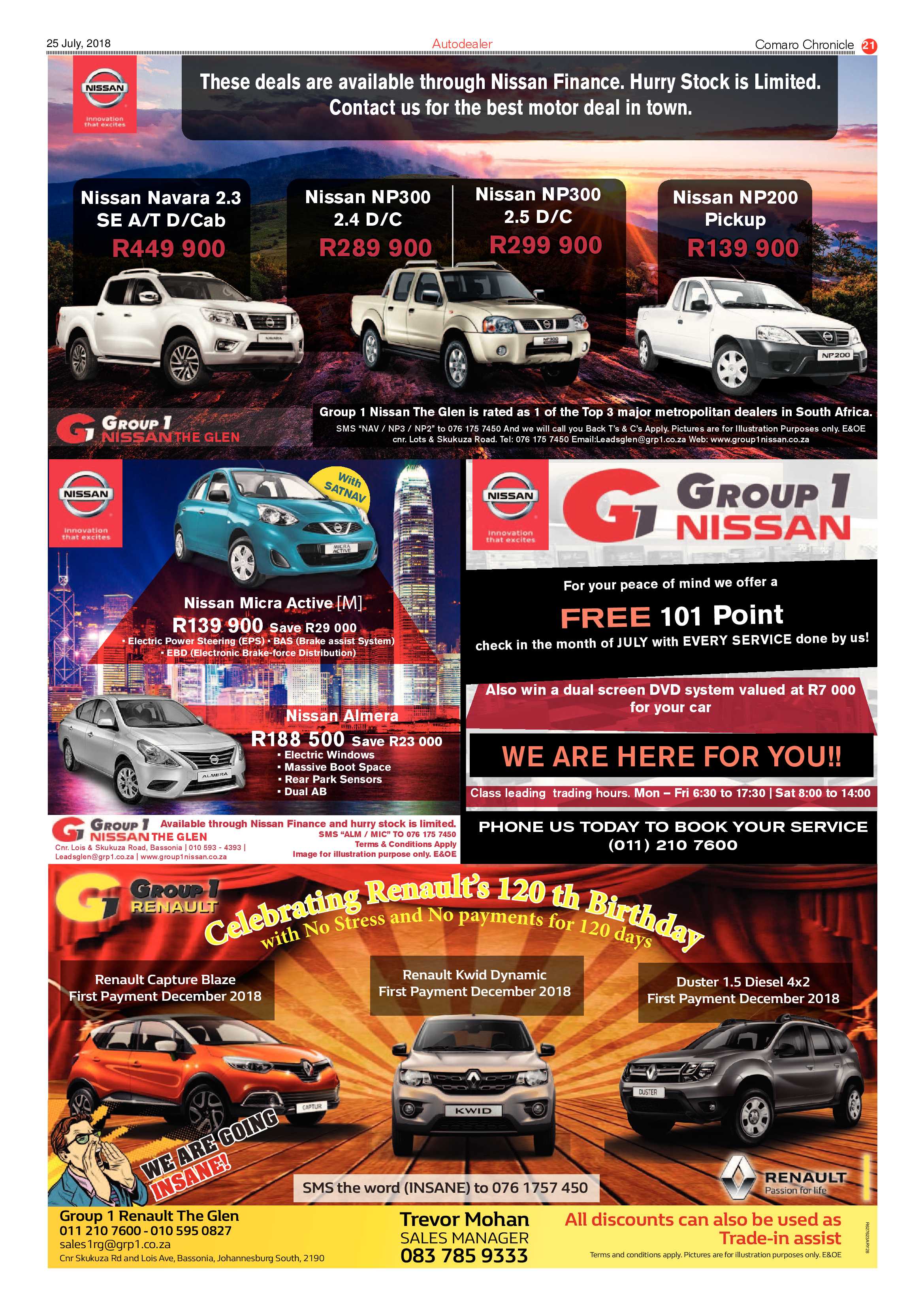 Comaro Chronicle 25 July 2018 page 21