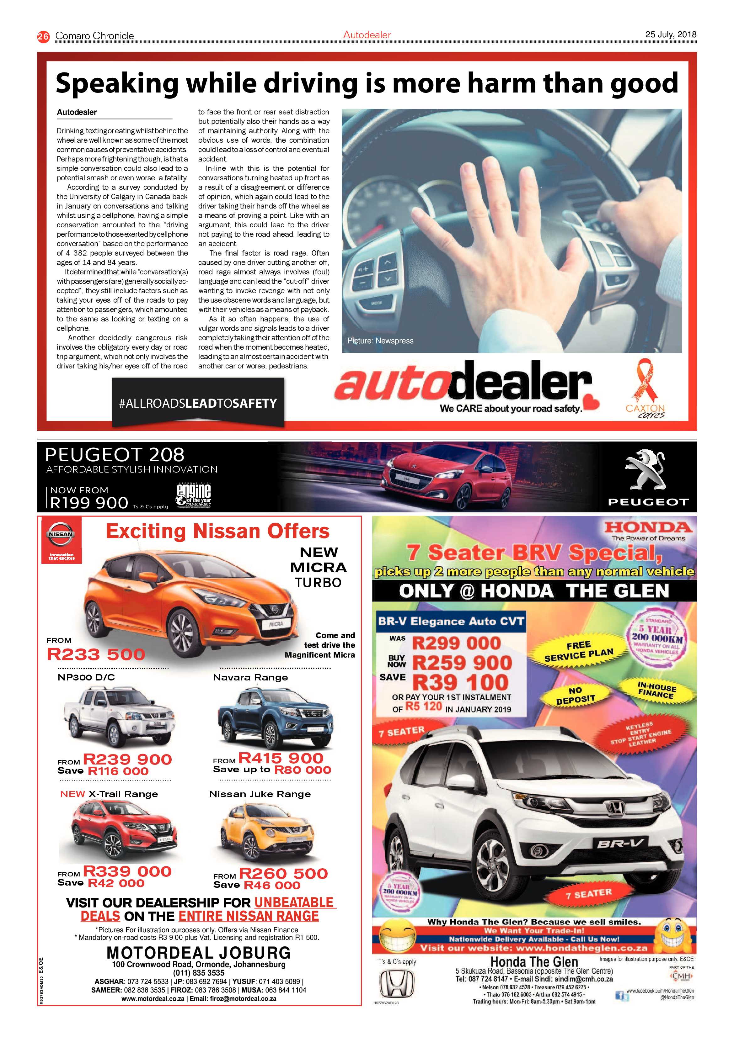Comaro Chronicle 25 July 2018 page 26