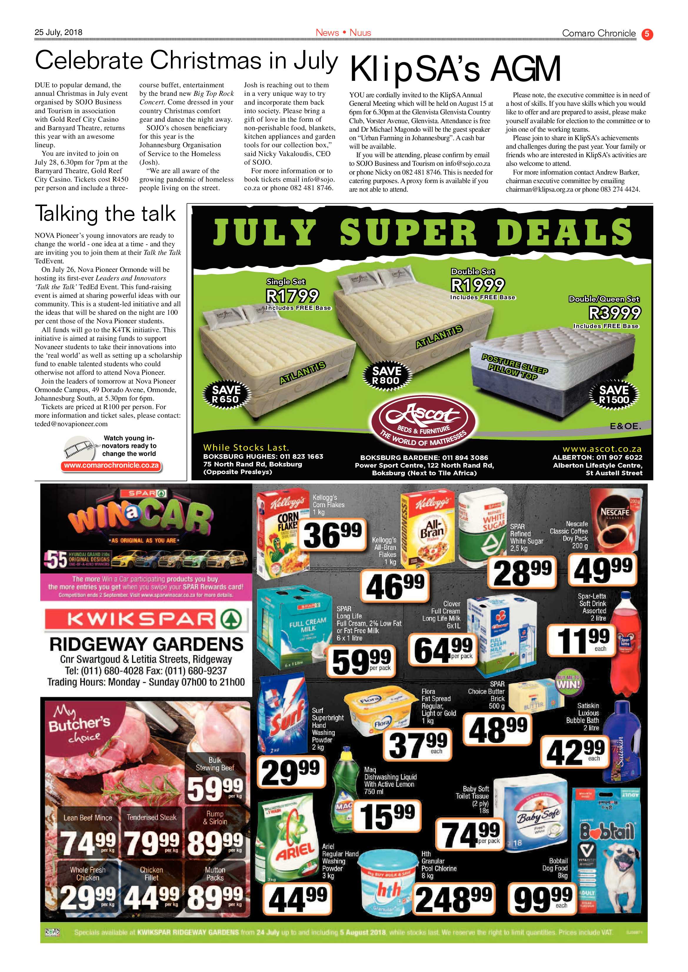 Comaro Chronicle 25 July 2018 page 5