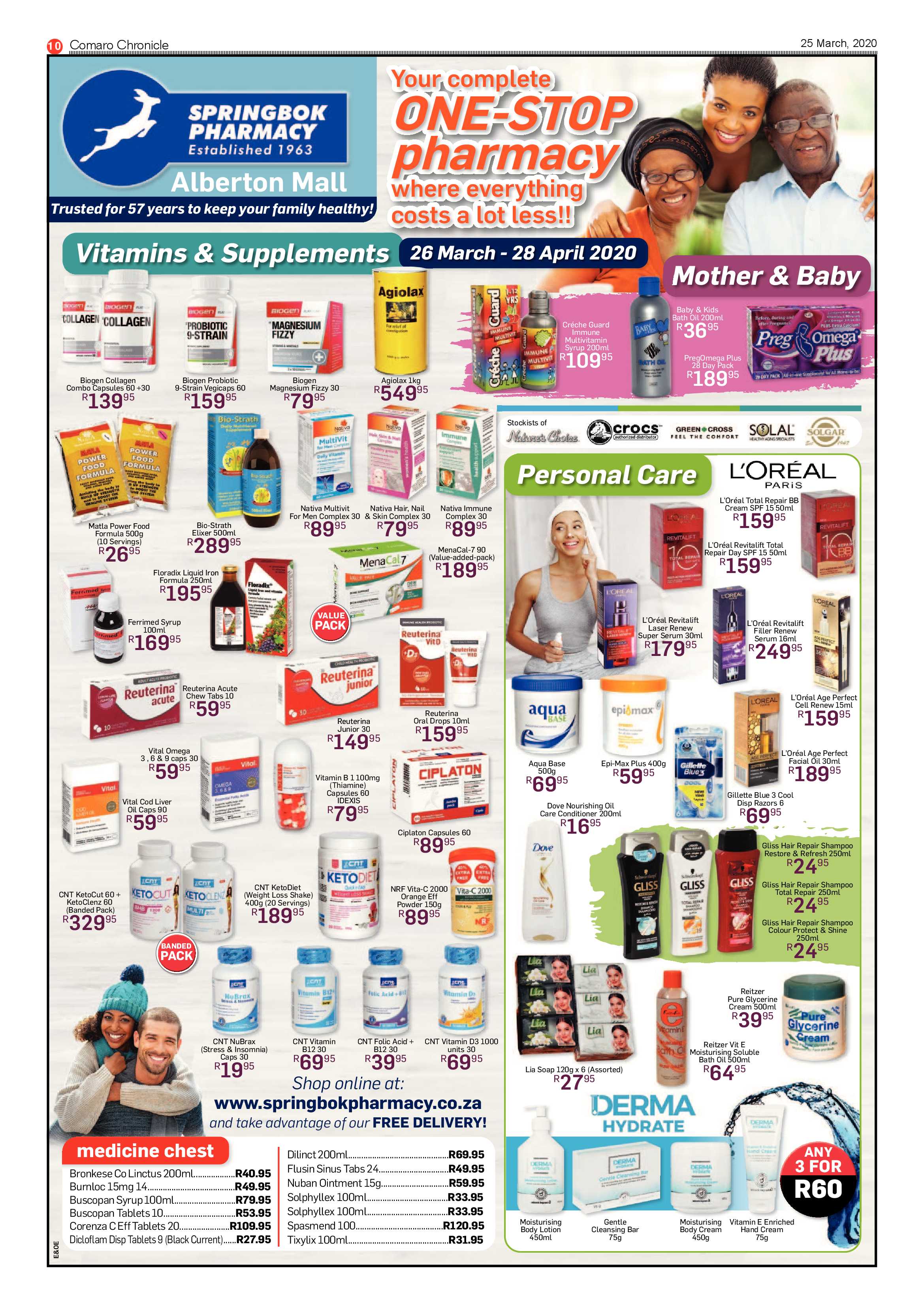 Comaro Chronicle 25 March 2020 page 10