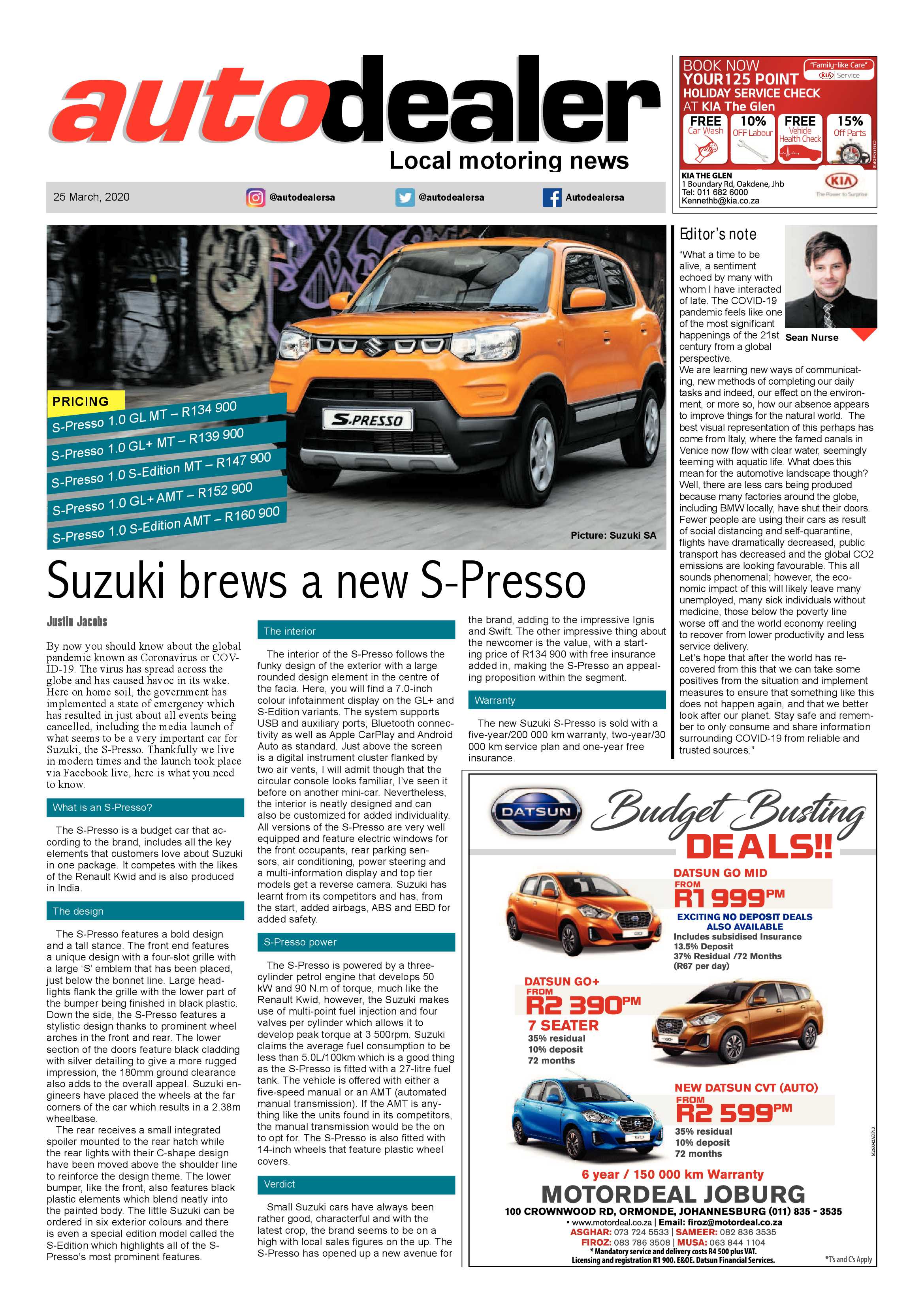 Comaro Chronicle 25 March 2020 page 15