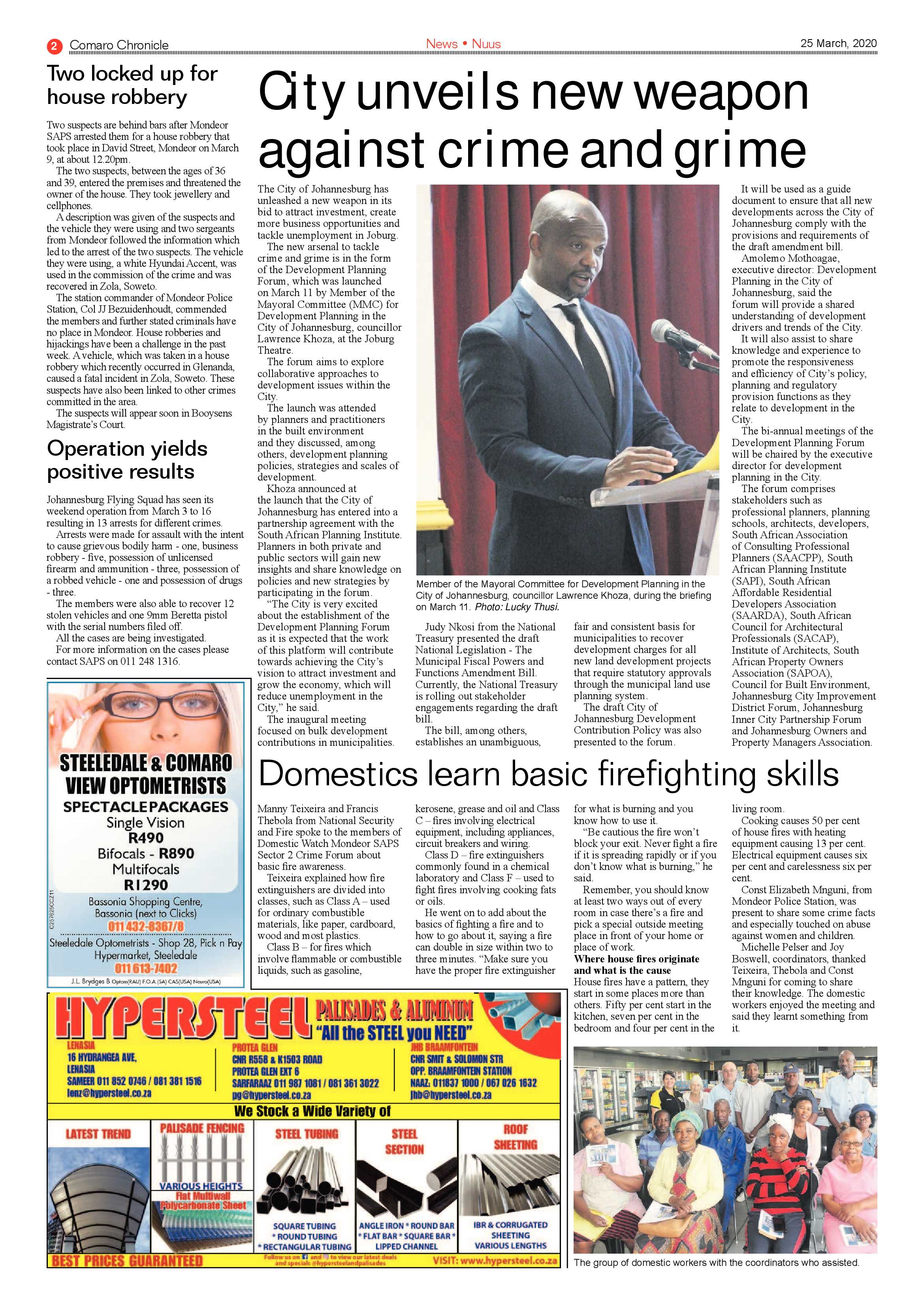 Comaro Chronicle 25 March 2020 page 2