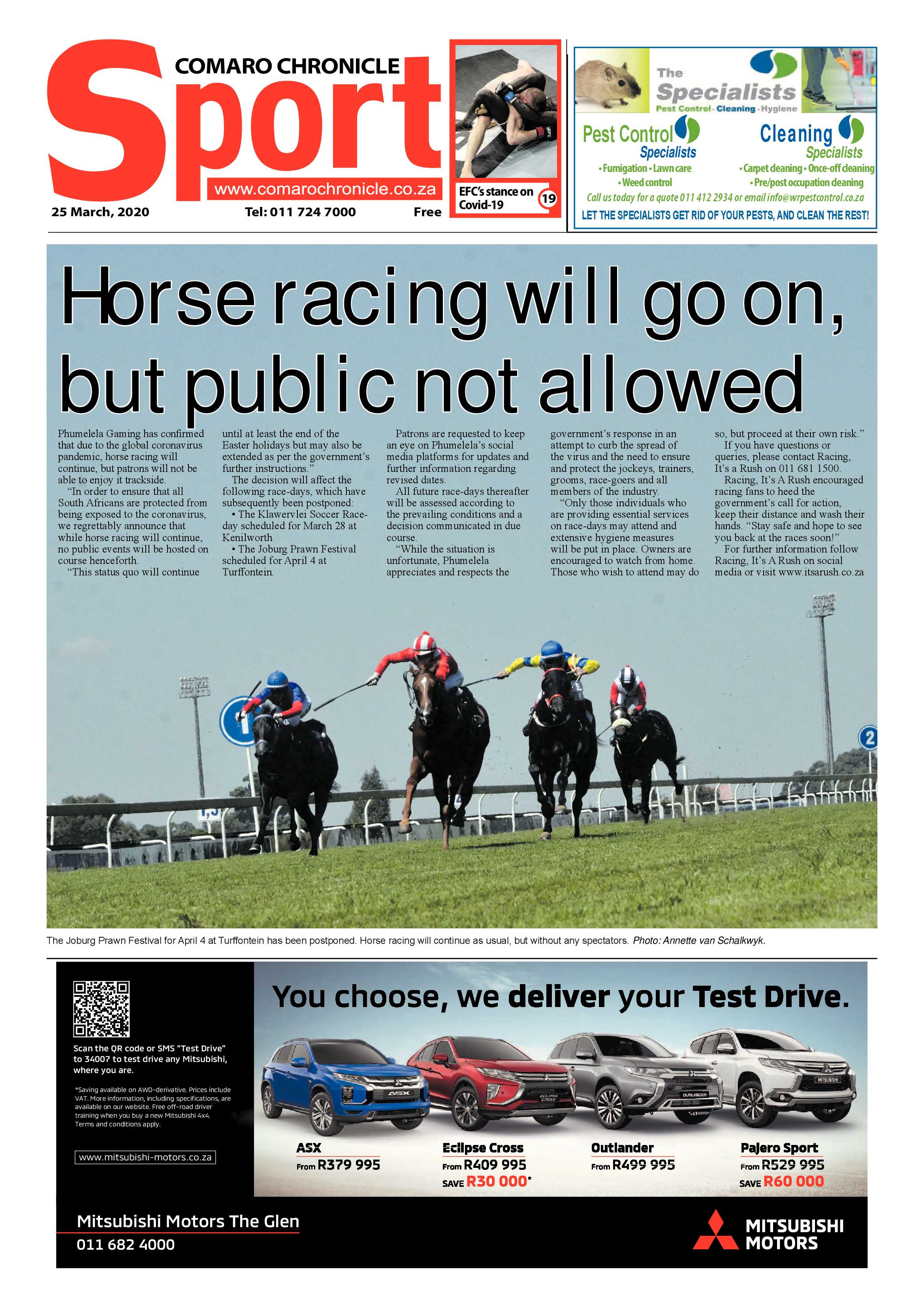Comaro Chronicle 25 March 2020 page 20