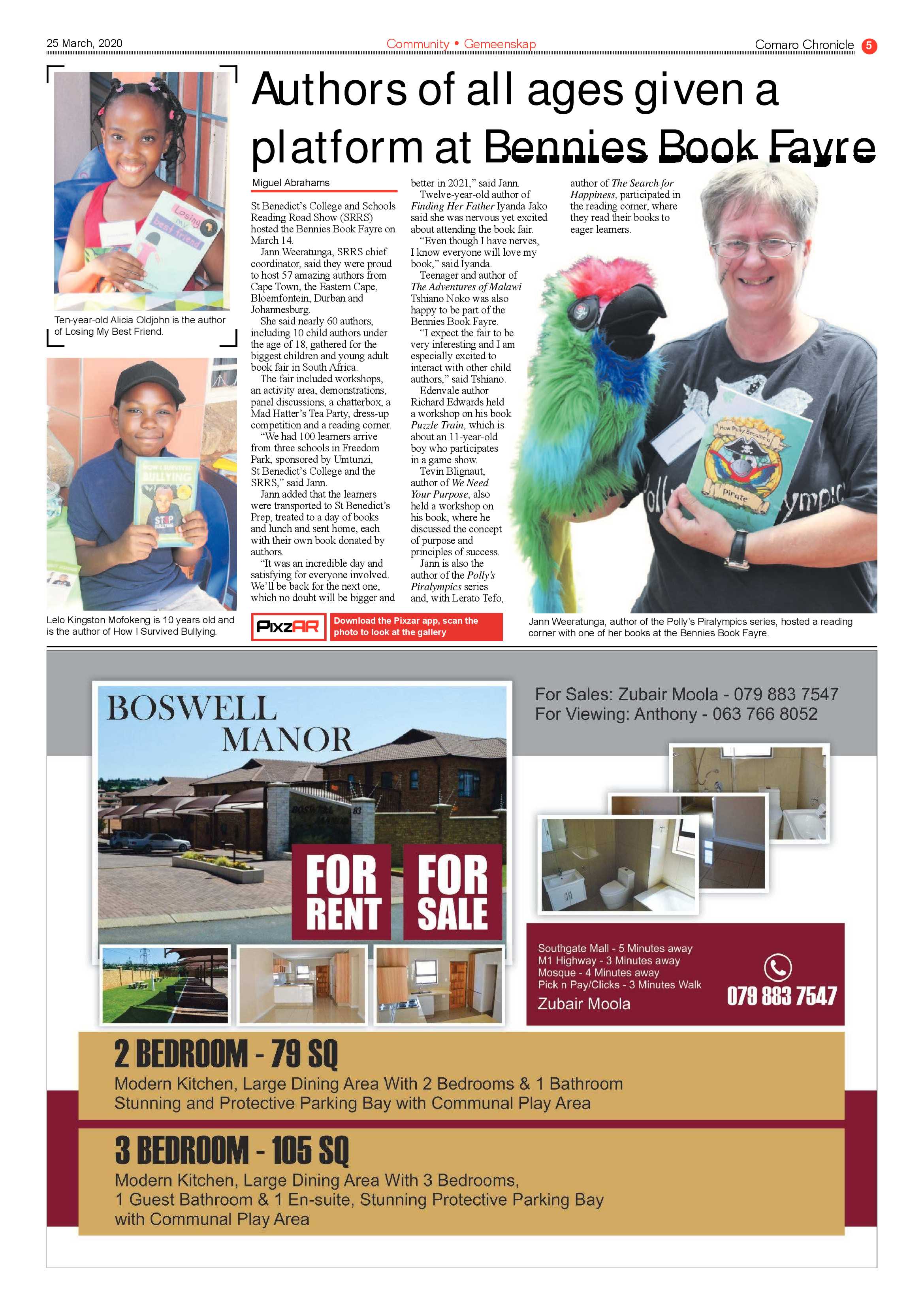 Comaro Chronicle 25 March 2020 page 5