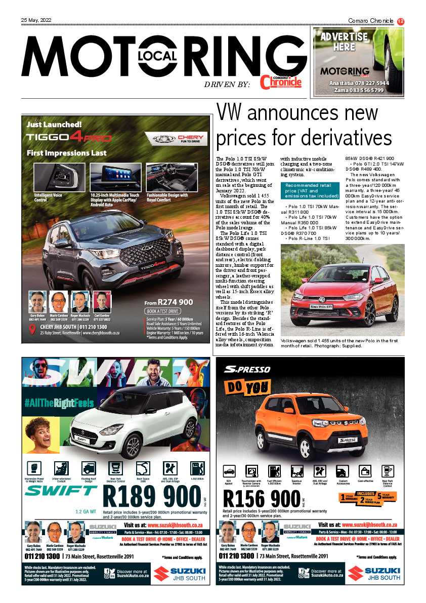 Comaro Chronicle 25 May 2022 page 14
