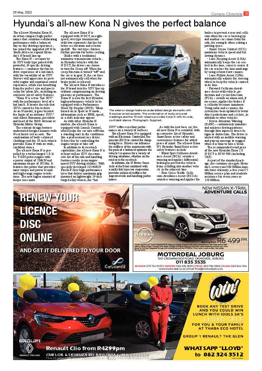 Comaro Chronicle 25 May 2022 page 15