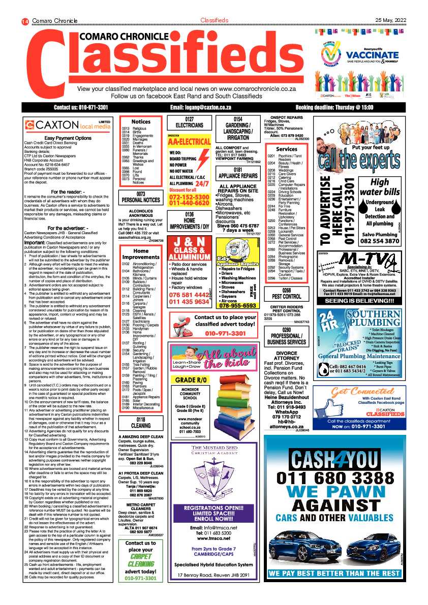 Comaro Chronicle 25 May 2022 page 16