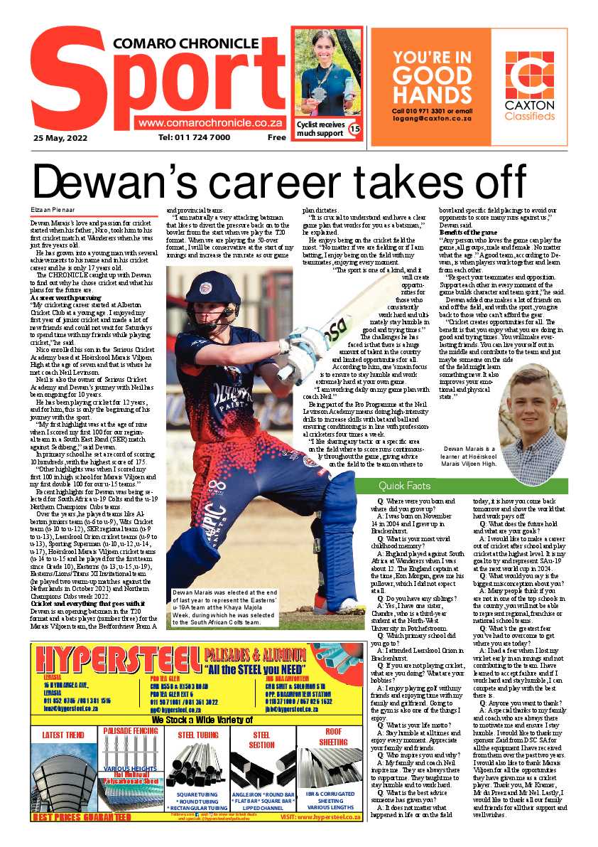 Comaro Chronicle 25 May 2022 page 18