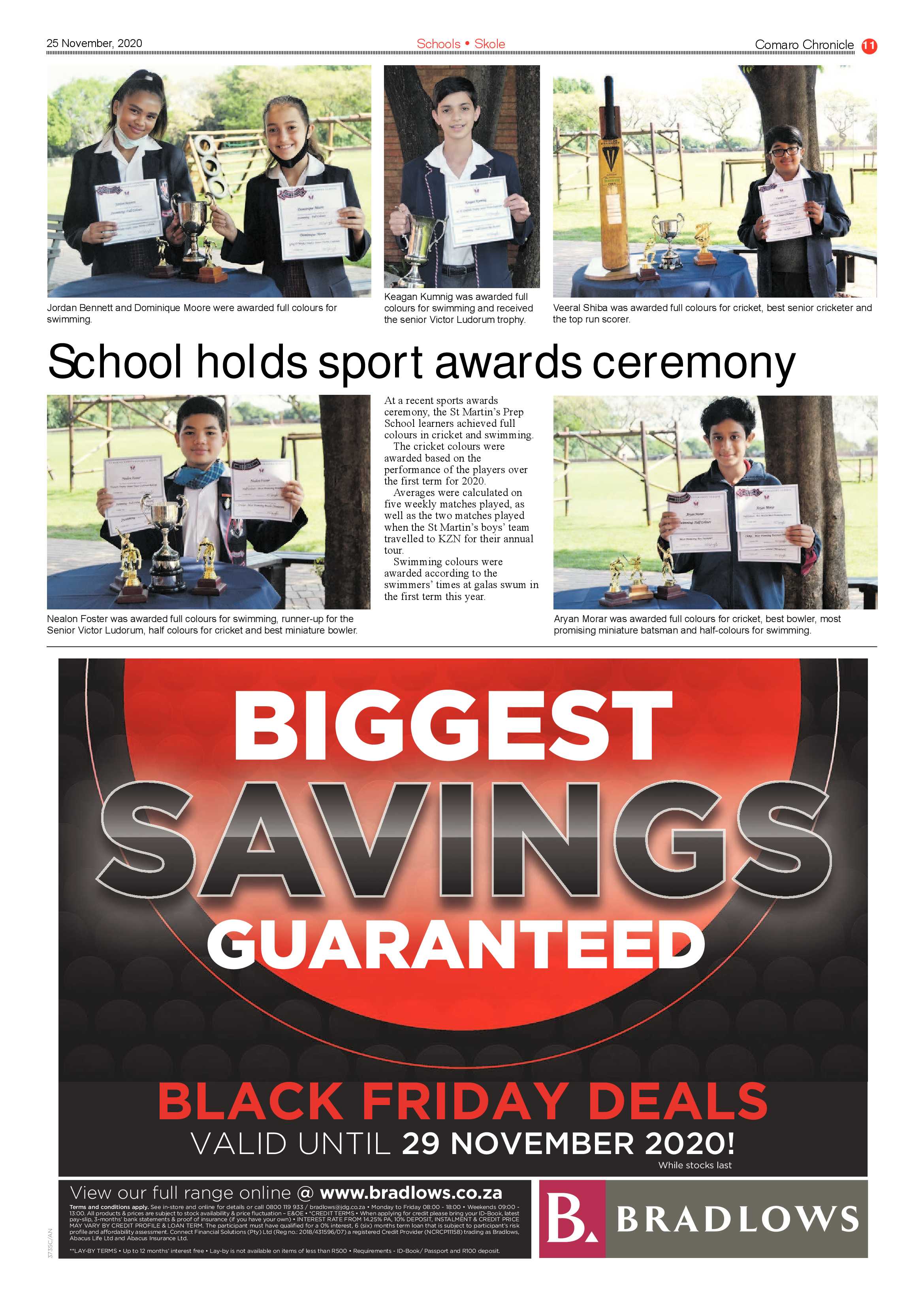 Comaro Chronicle 25 November  2020 page 11