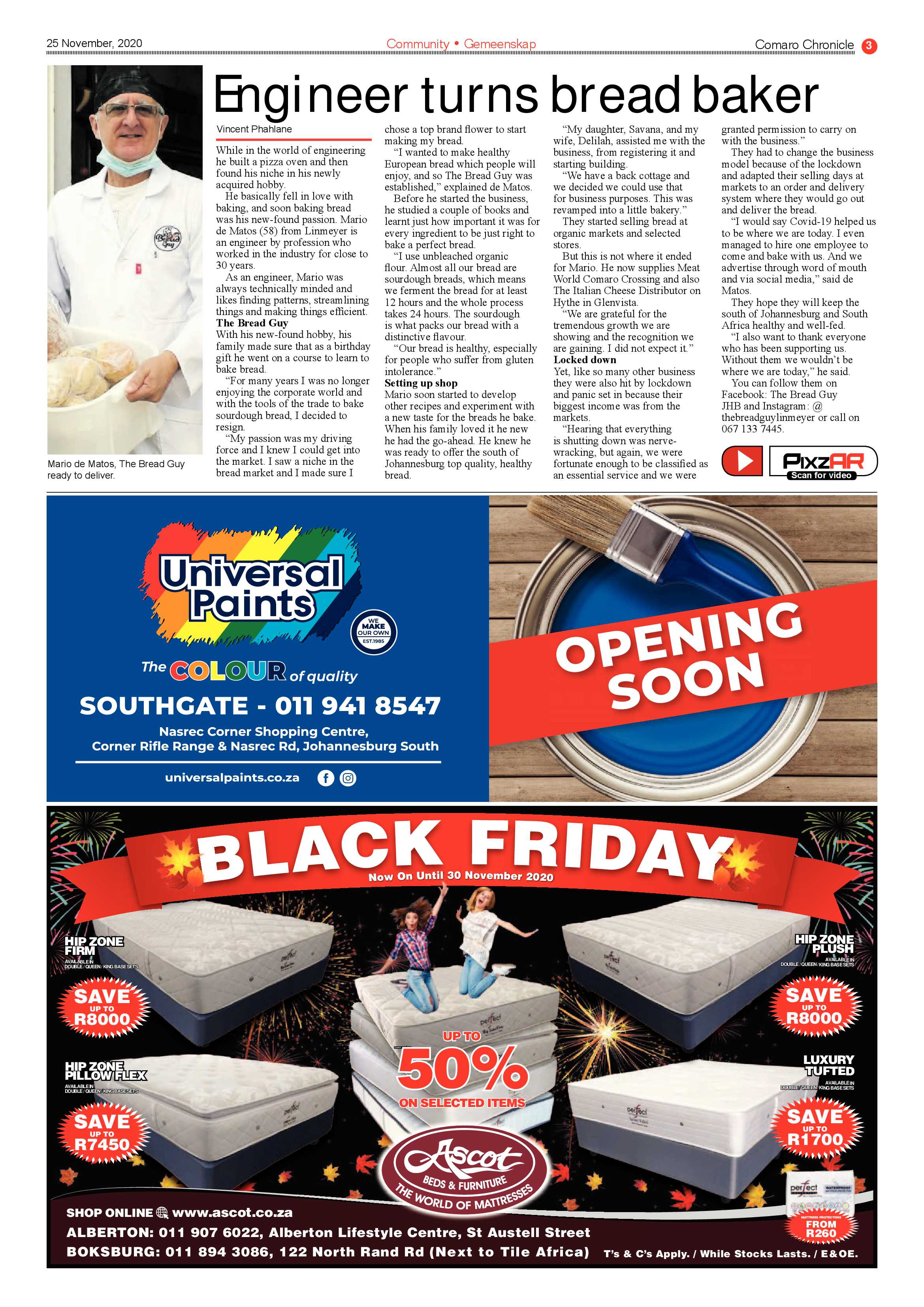 Comaro Chronicle 25 November  2020 page 3