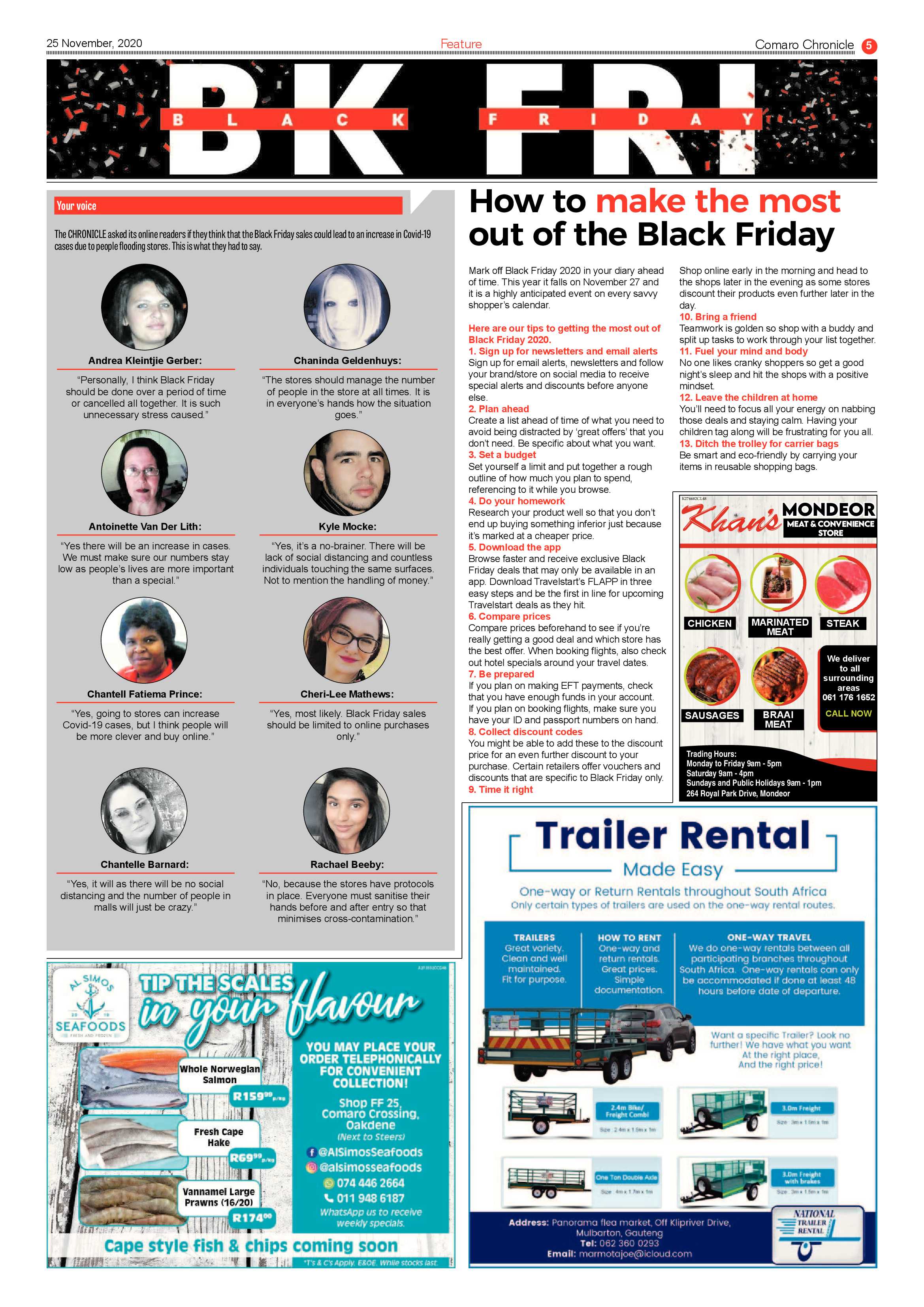 Comaro Chronicle 25 November  2020 page 5