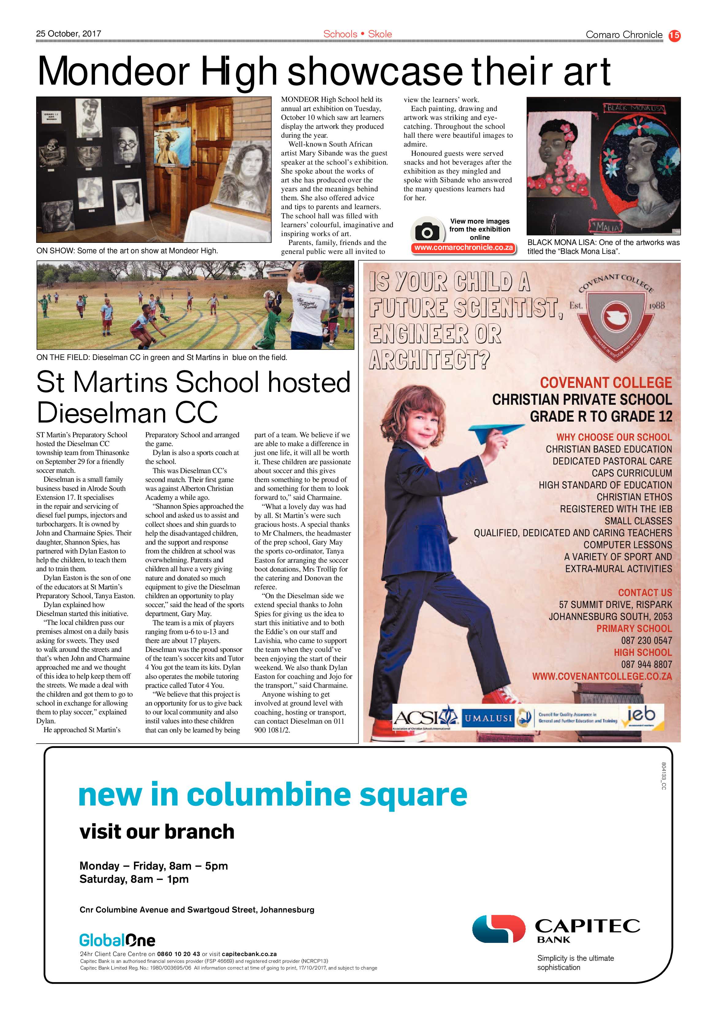 Comaro Chronicle 25 October 2017 page 15