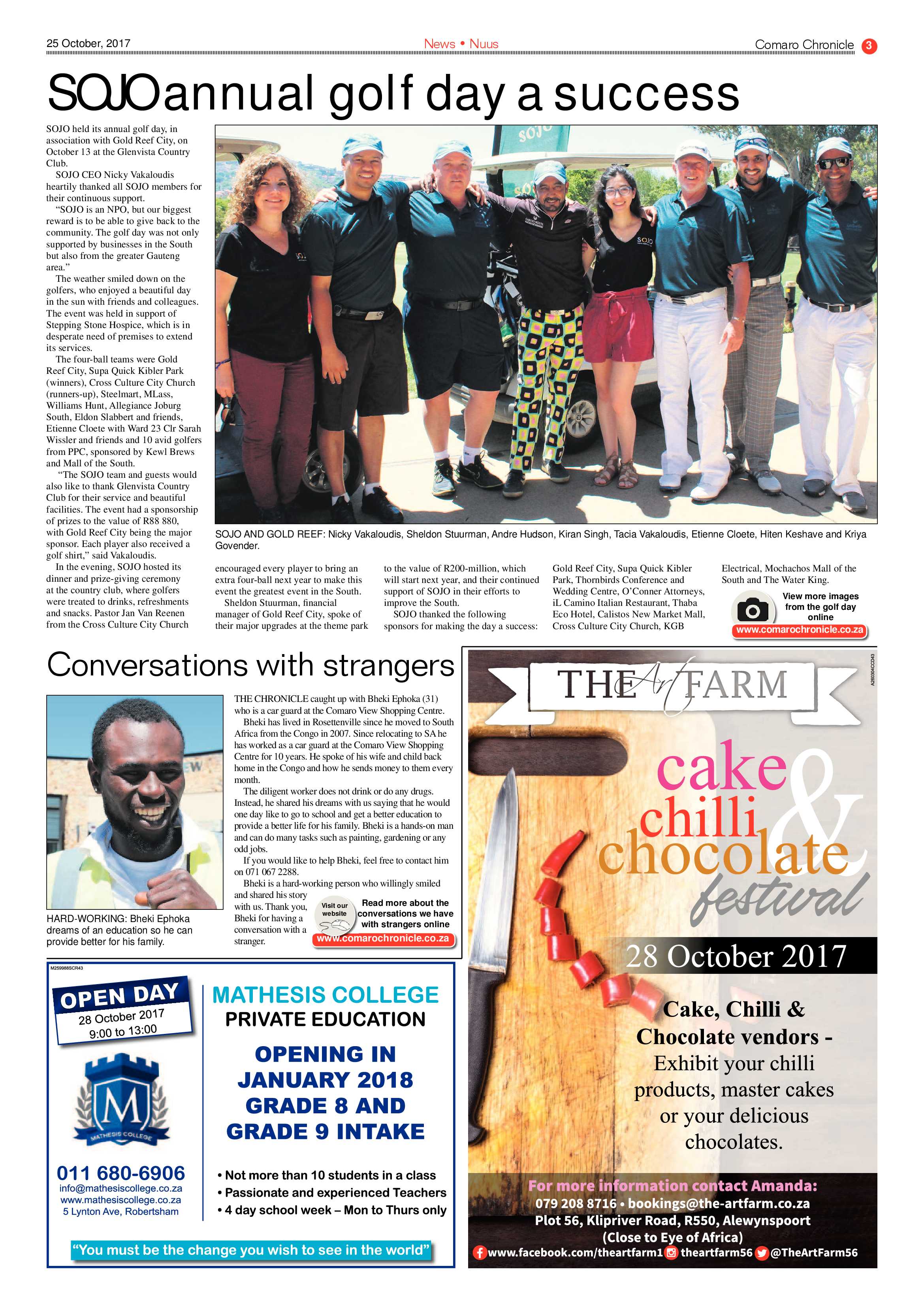 Comaro Chronicle 25 October 2017 page 3