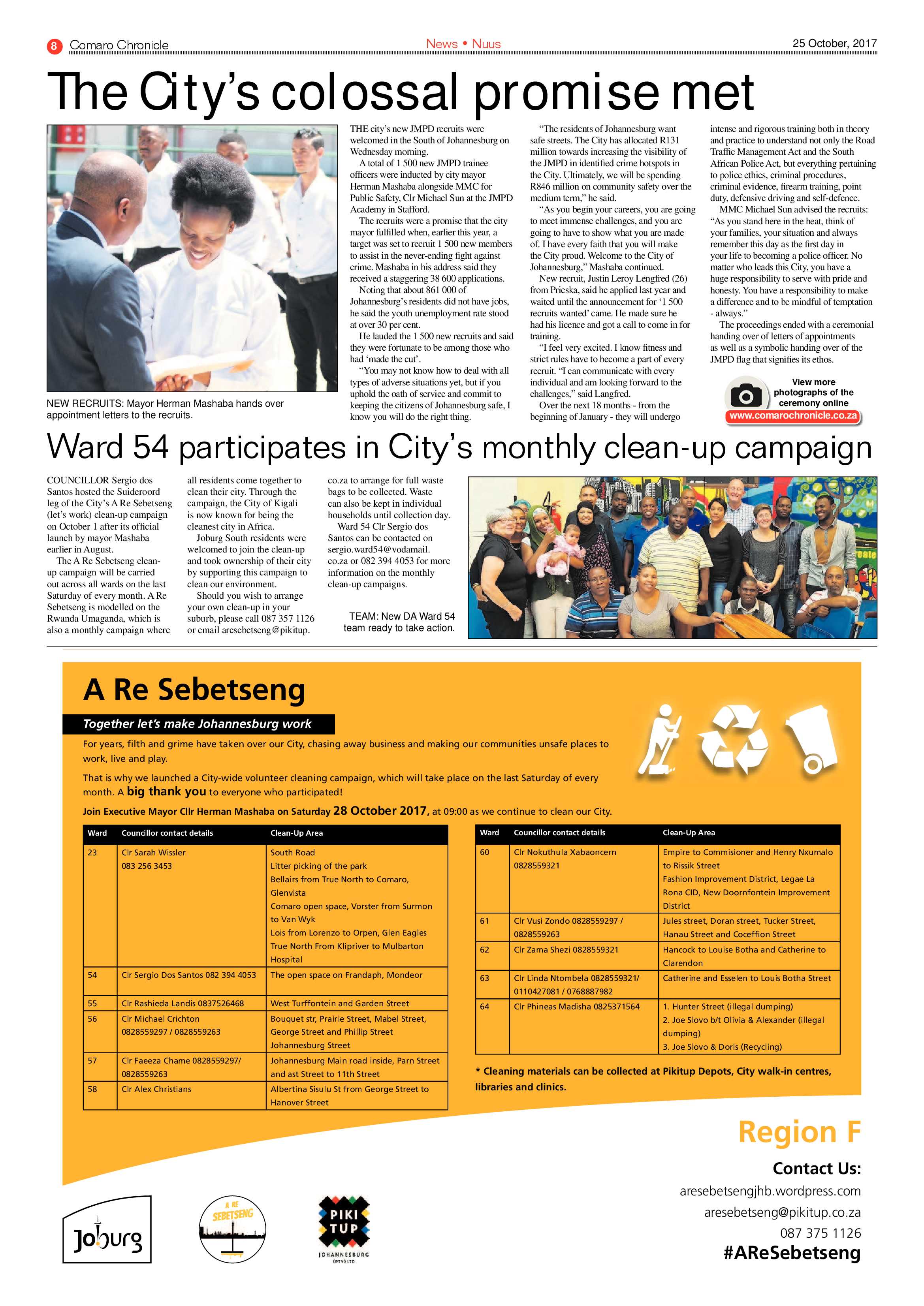 Comaro Chronicle 25 October 2017 page 8