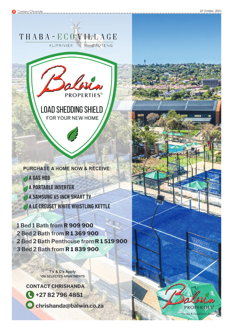 Comaro Chronicle 25 October 2023 page 4