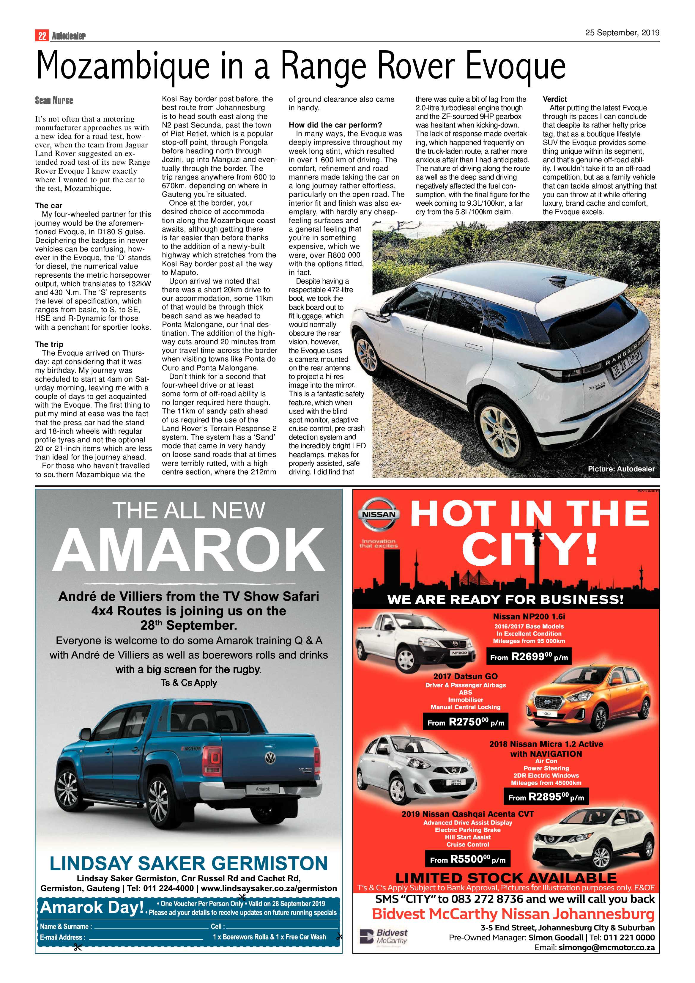Comaro Chronicle 25 September 2019 page 22