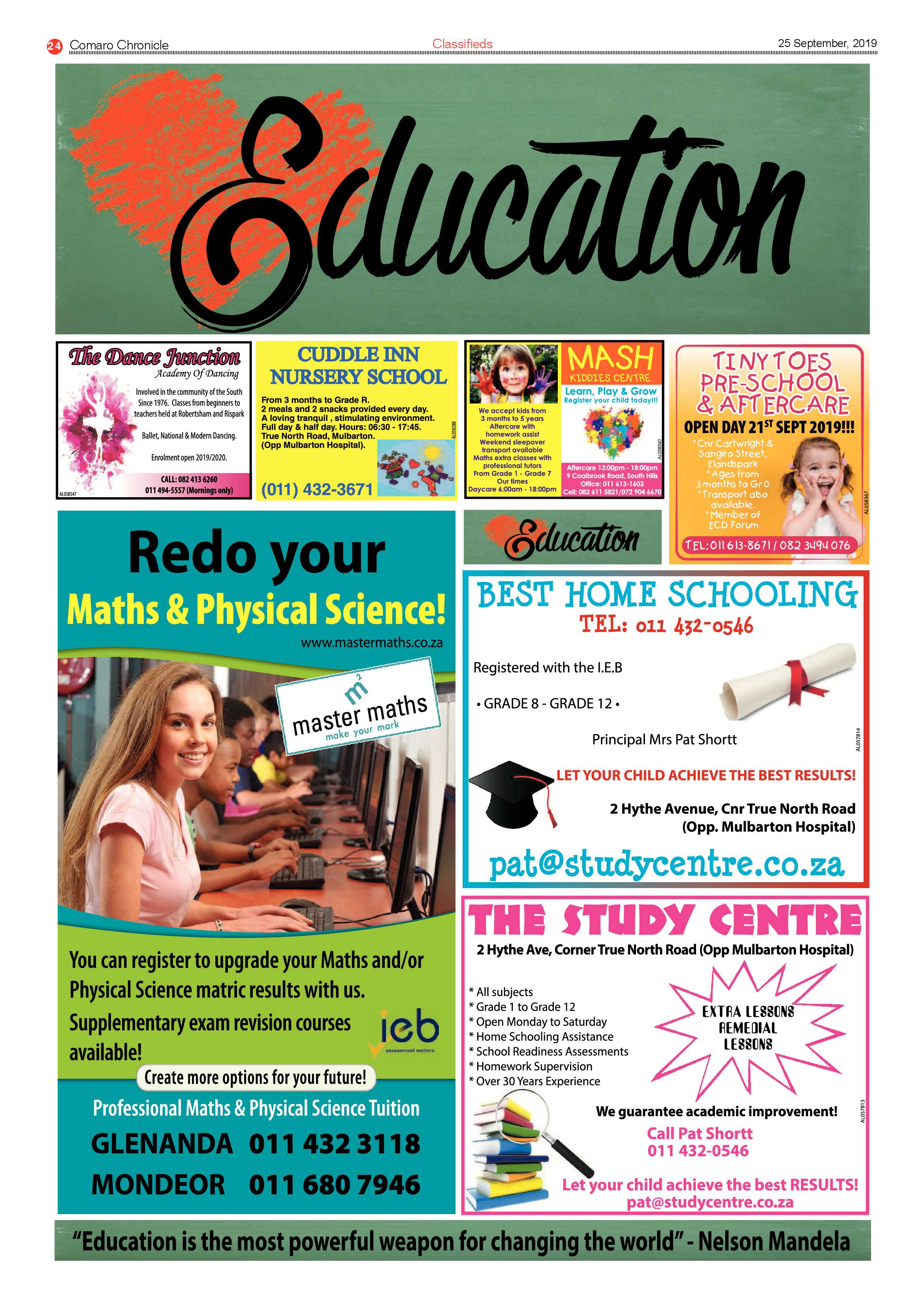 Comaro Chronicle 25 September 2019 page 24
