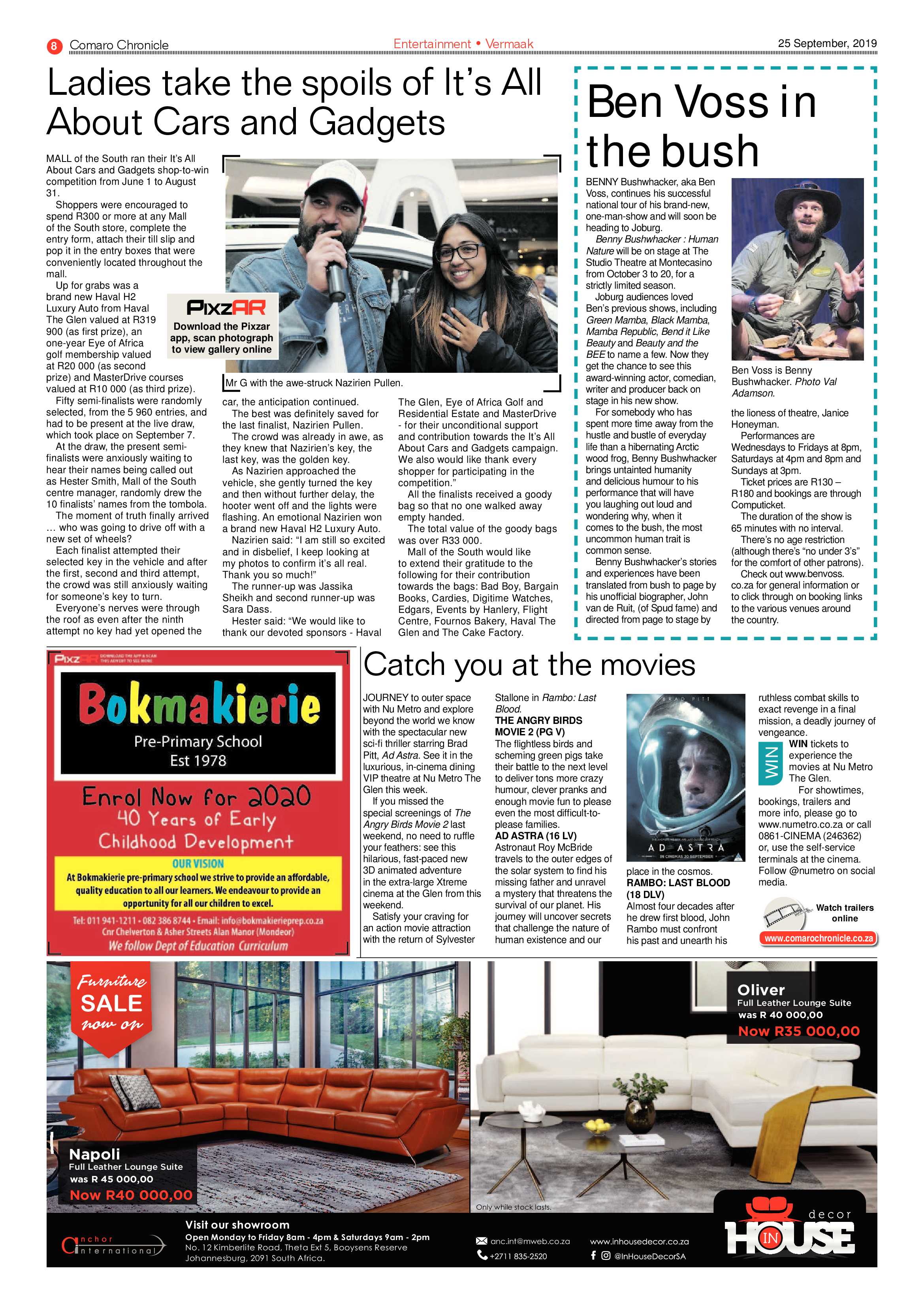 Comaro Chronicle 25 September 2019 page 8
