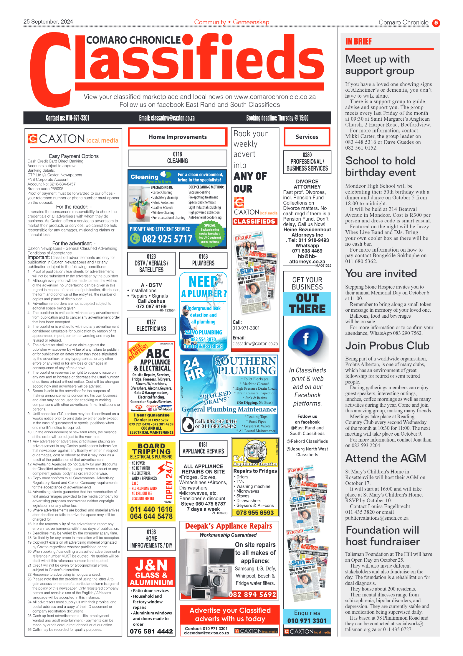 Comaro Chronicle 25 September 2024 page 7