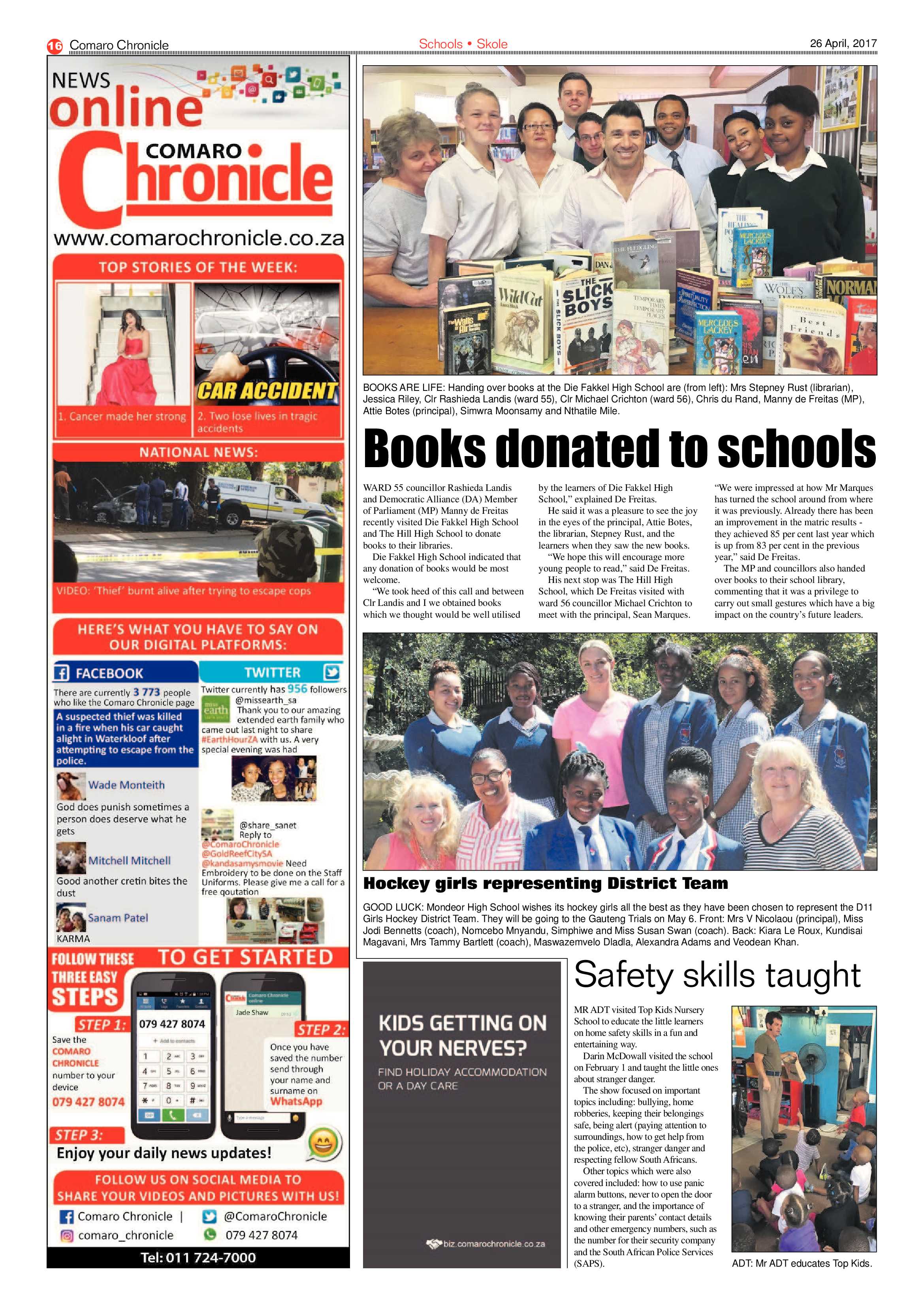 Comaro Chronicle 26 April 2017 page 16