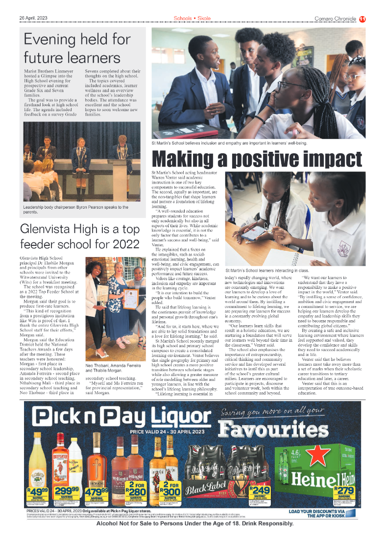 Comaro Chronicle 26 April 2023 page 11