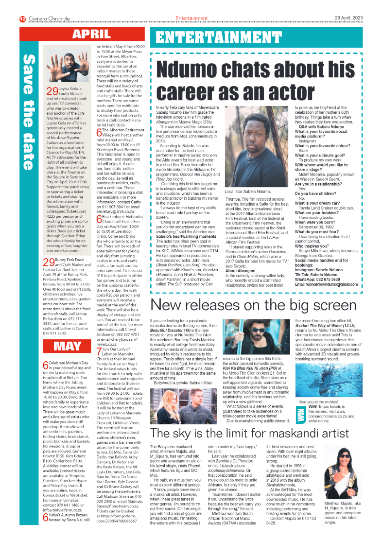 Comaro Chronicle 26 April 2023 page 12