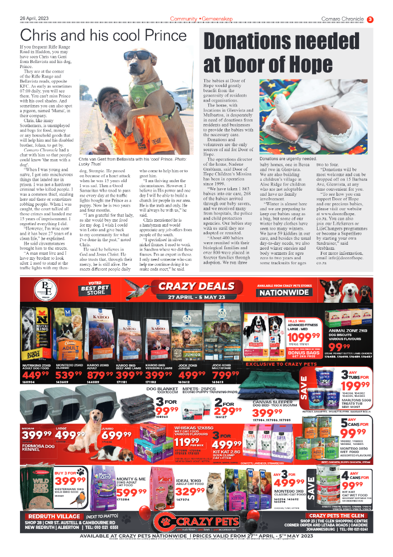 Comaro Chronicle 26 April 2023 page 3
