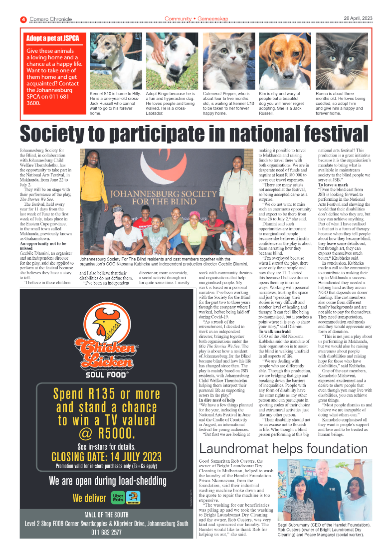 Comaro Chronicle 26 April 2023 page 4