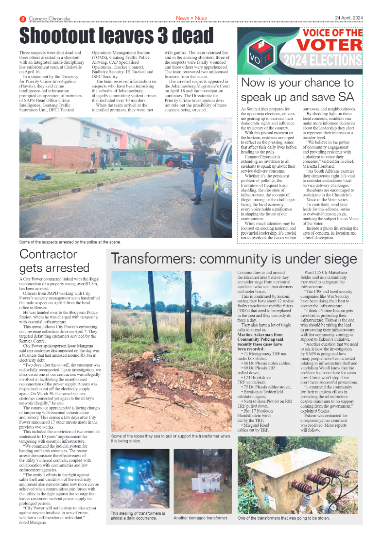 Comaro Chronicle 26 April 2024 page 4