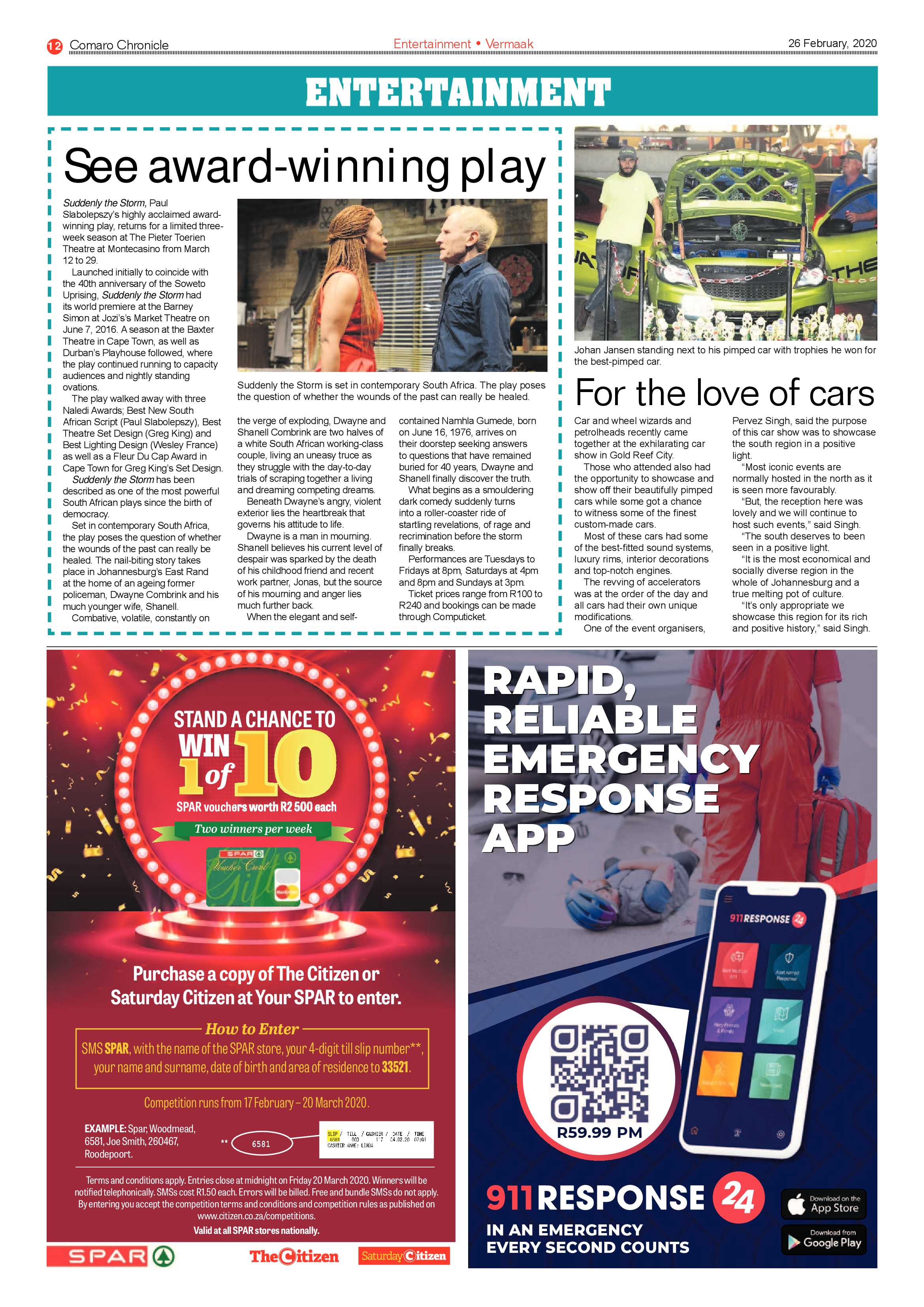 Comaro Chronicle 26 February 2020 page 12