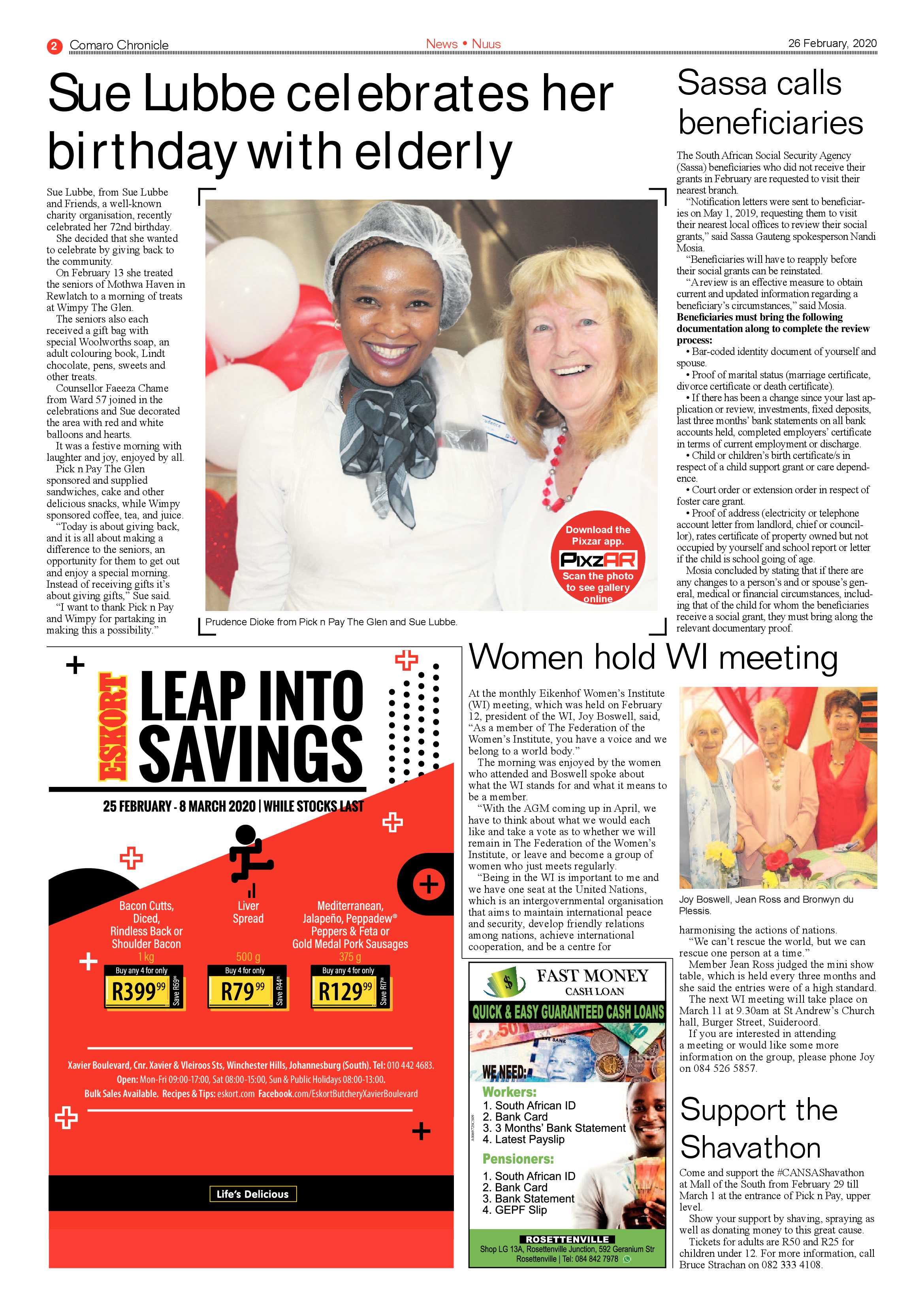 Comaro Chronicle 26 February 2020 page 2