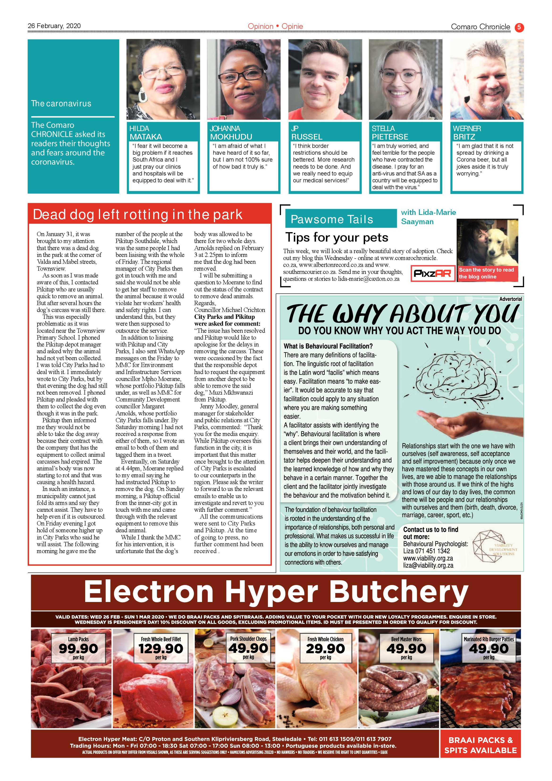 Comaro Chronicle 26 February 2020 page 5